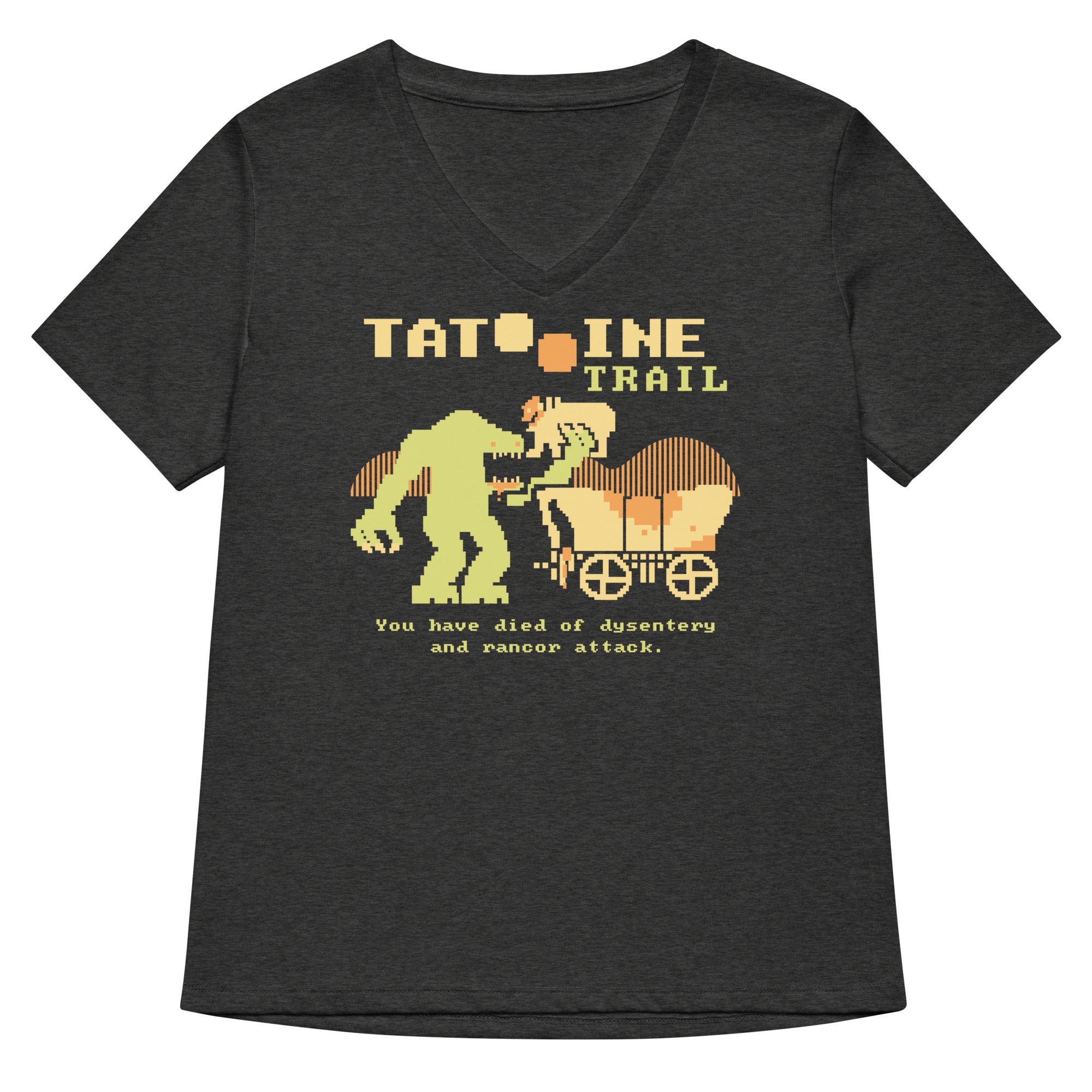 Tatooine Trail Women's V-Neck Tee