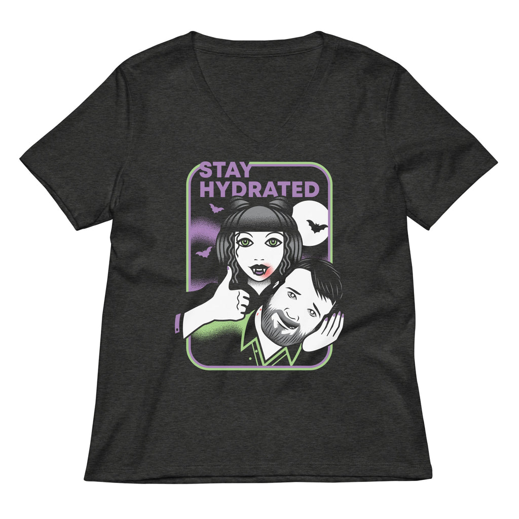 Stay Hydrated Women's V-Neck Tee