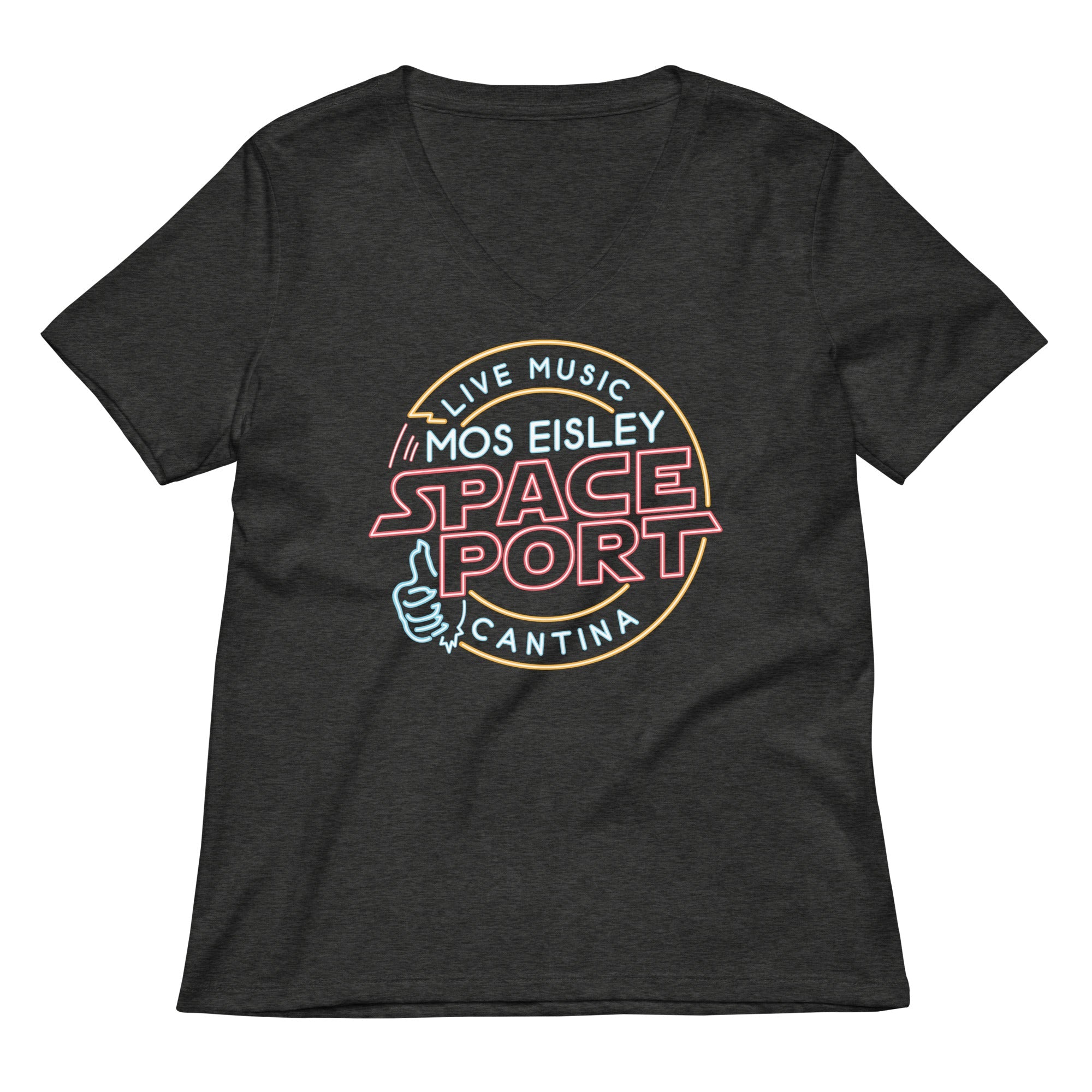 Mos Eisley Space Port Women's V-Neck Tee