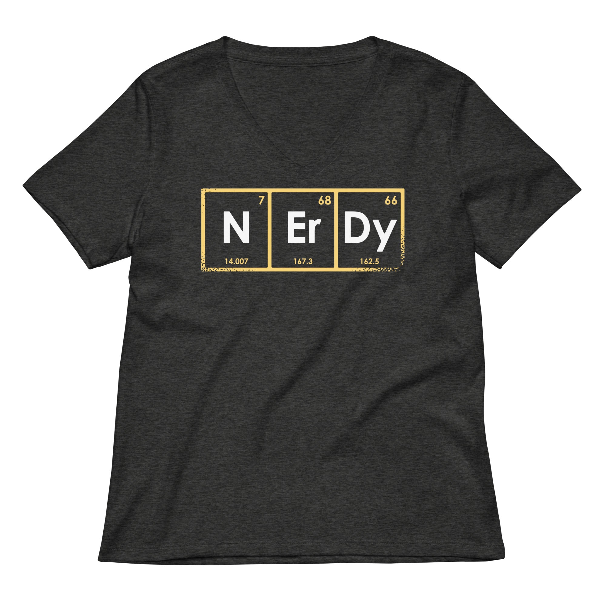NErDy Elements Women's V-Neck Tee