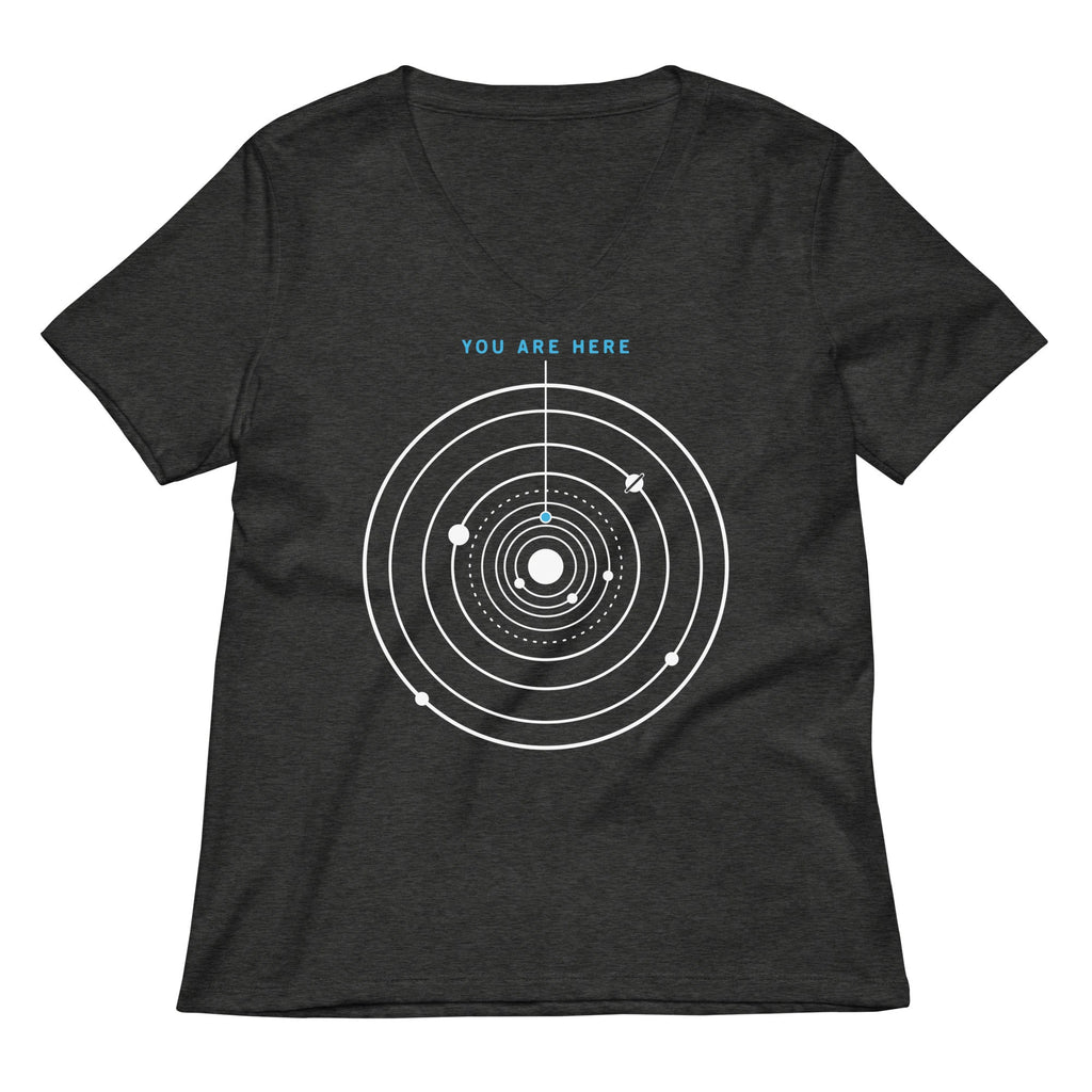 You Are Here Women's V-Neck Tee