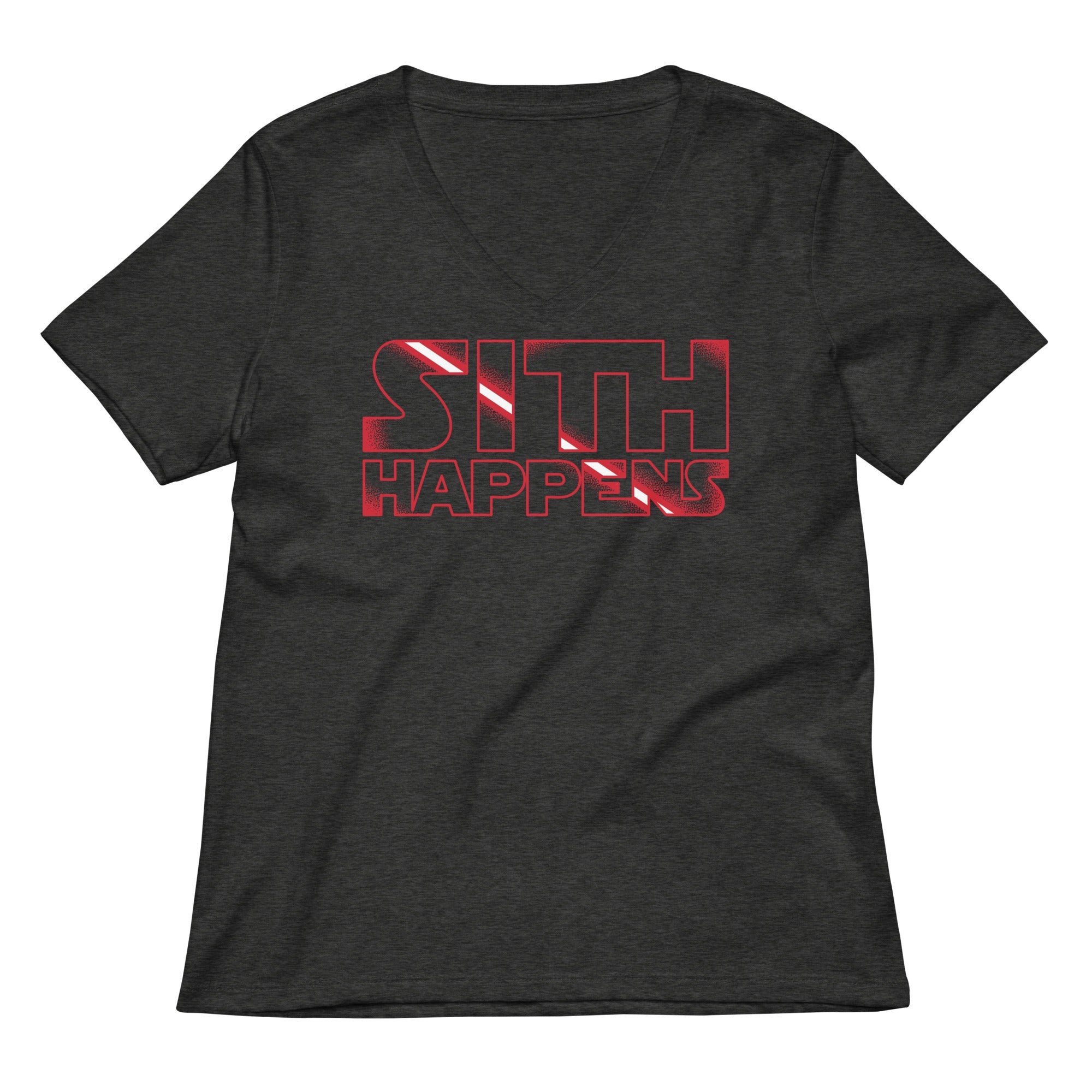 Sith Happens Women's V-Neck Tee