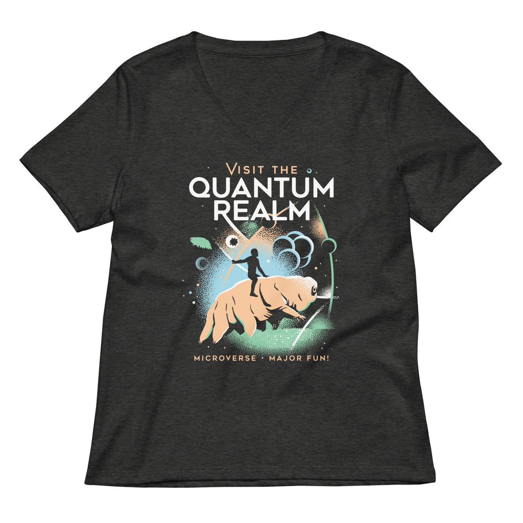 Visit The Quantum Realm Women's V-Neck Tee