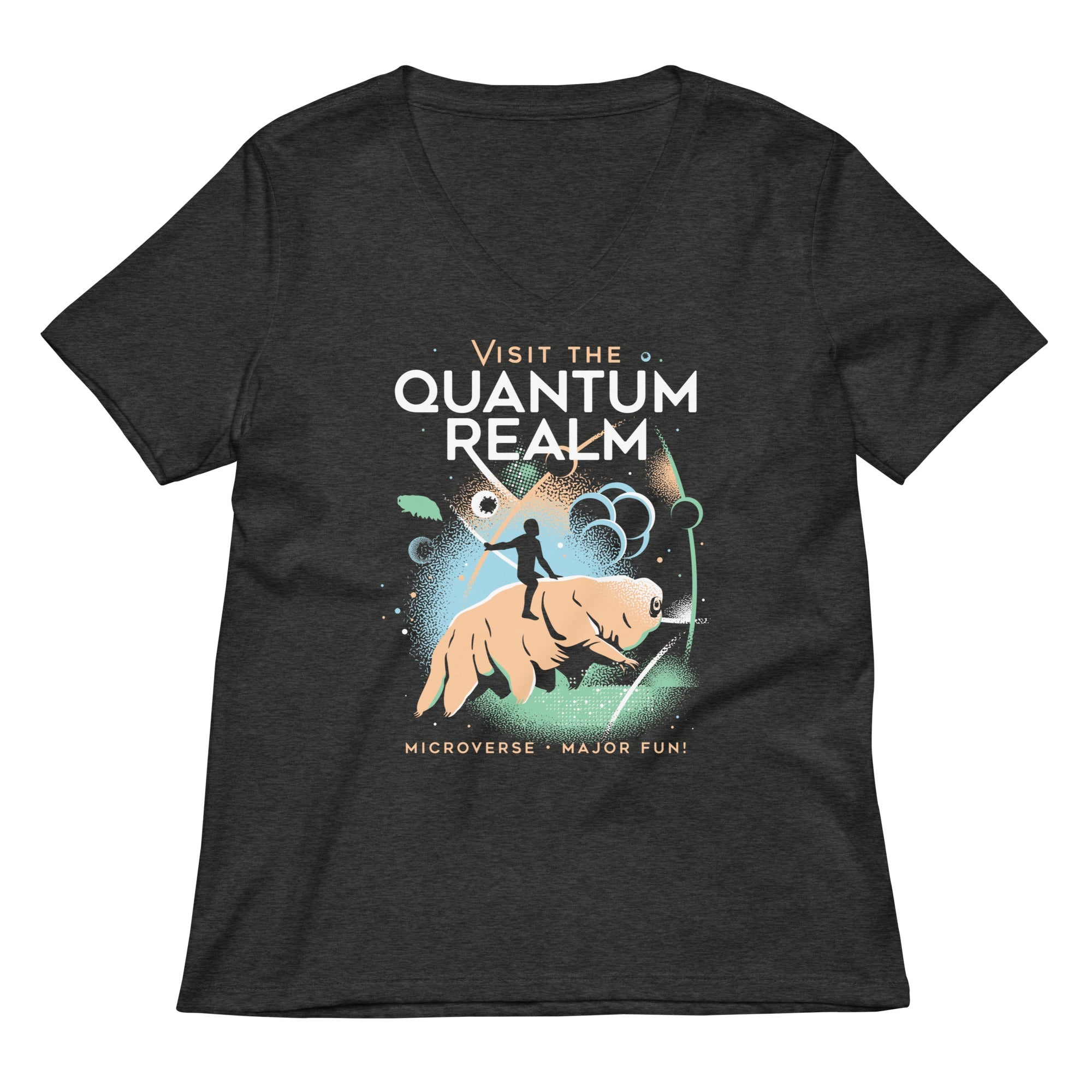 Visit The Quantum Realm Women's V-Neck Tee