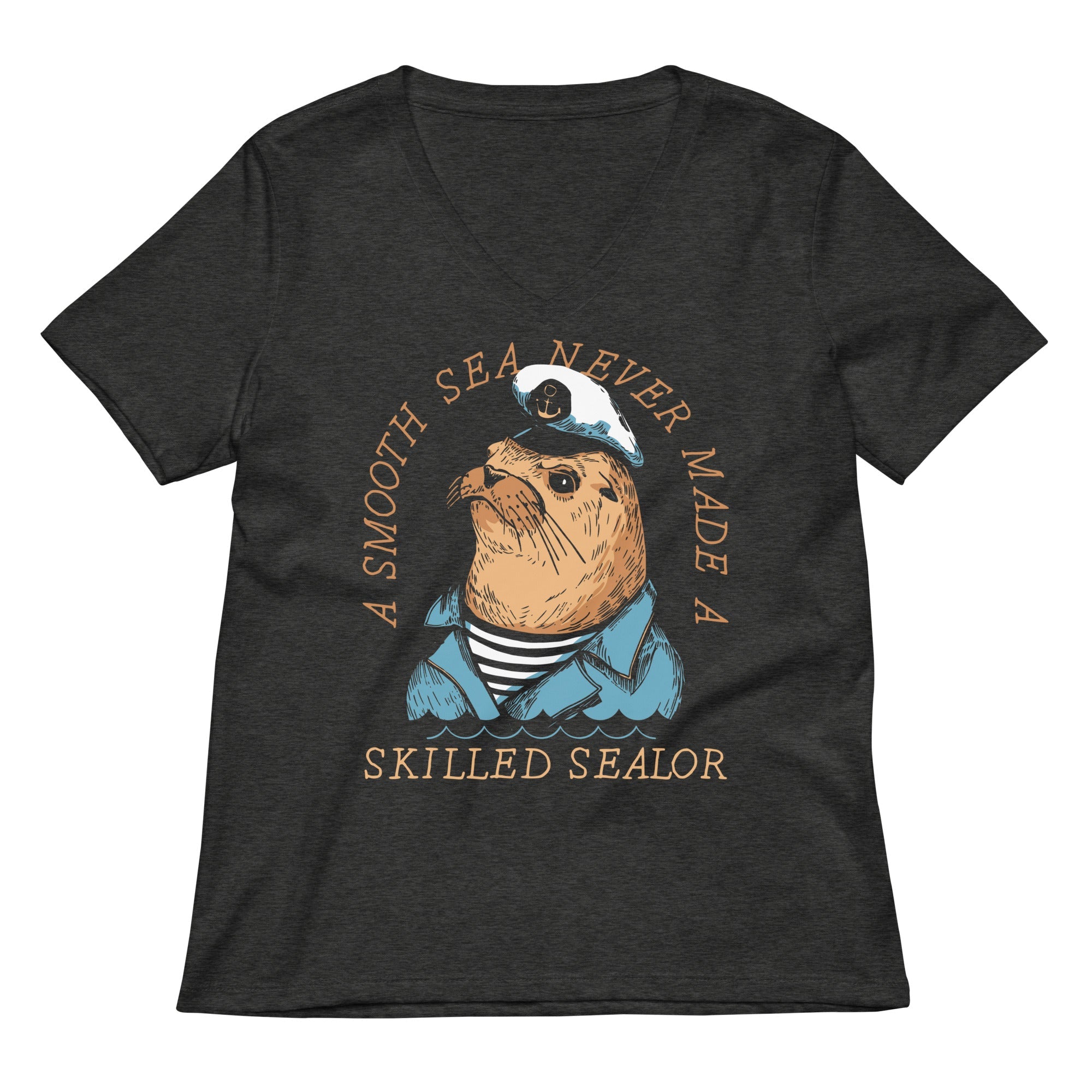 Skilled Sealor Women's V-Neck Tee