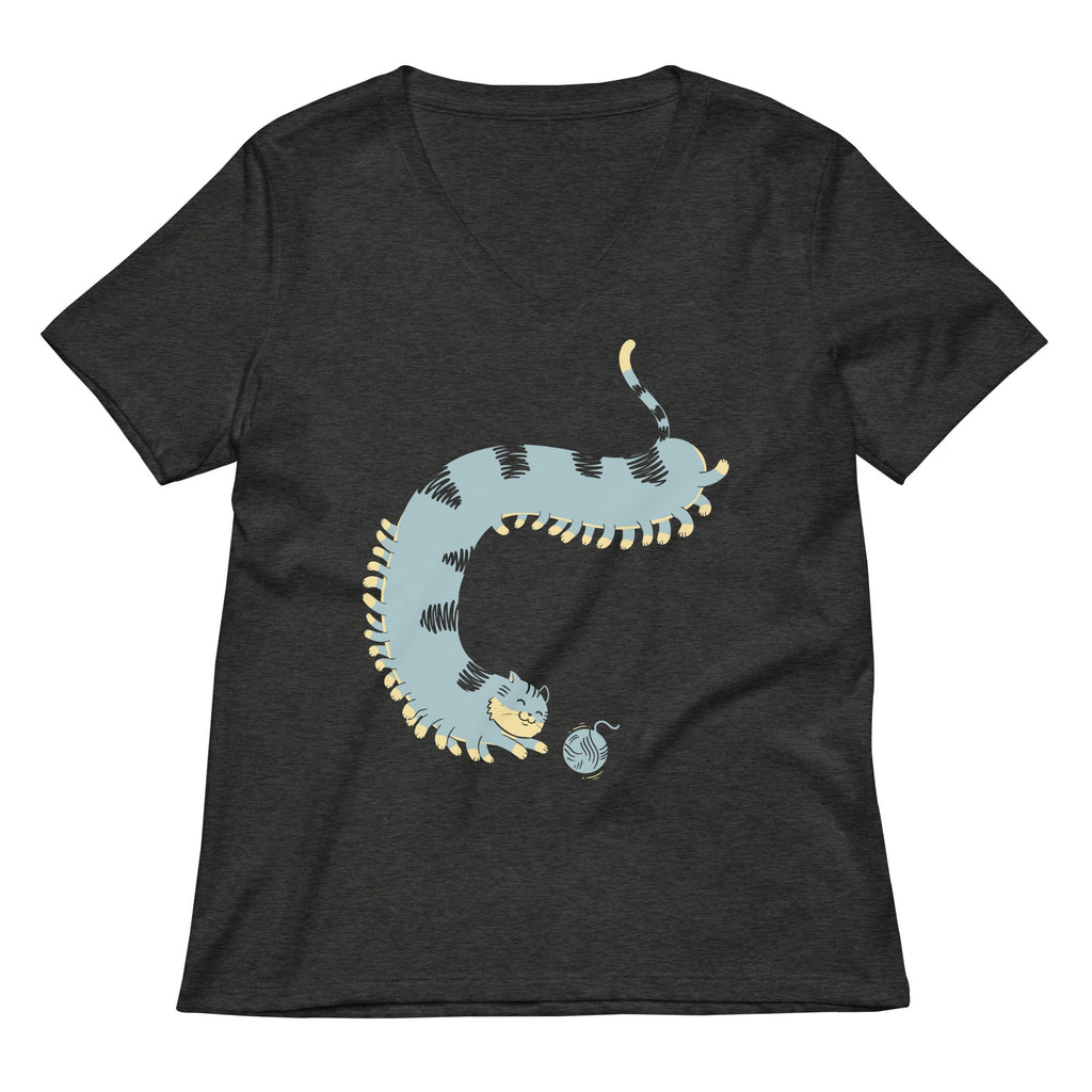 Catterpillar Women's V-Neck Tee