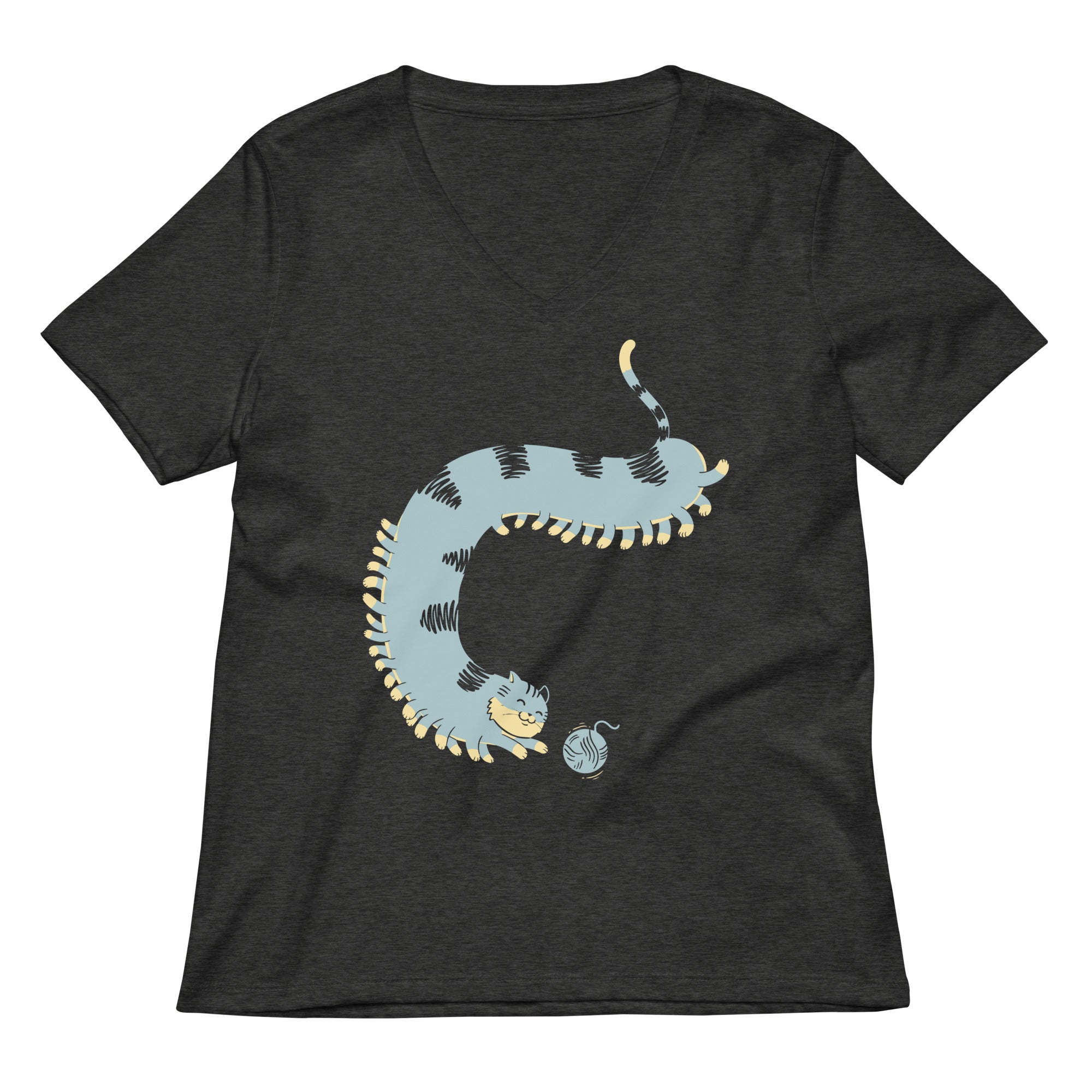 Catterpillar Women's V-Neck Tee