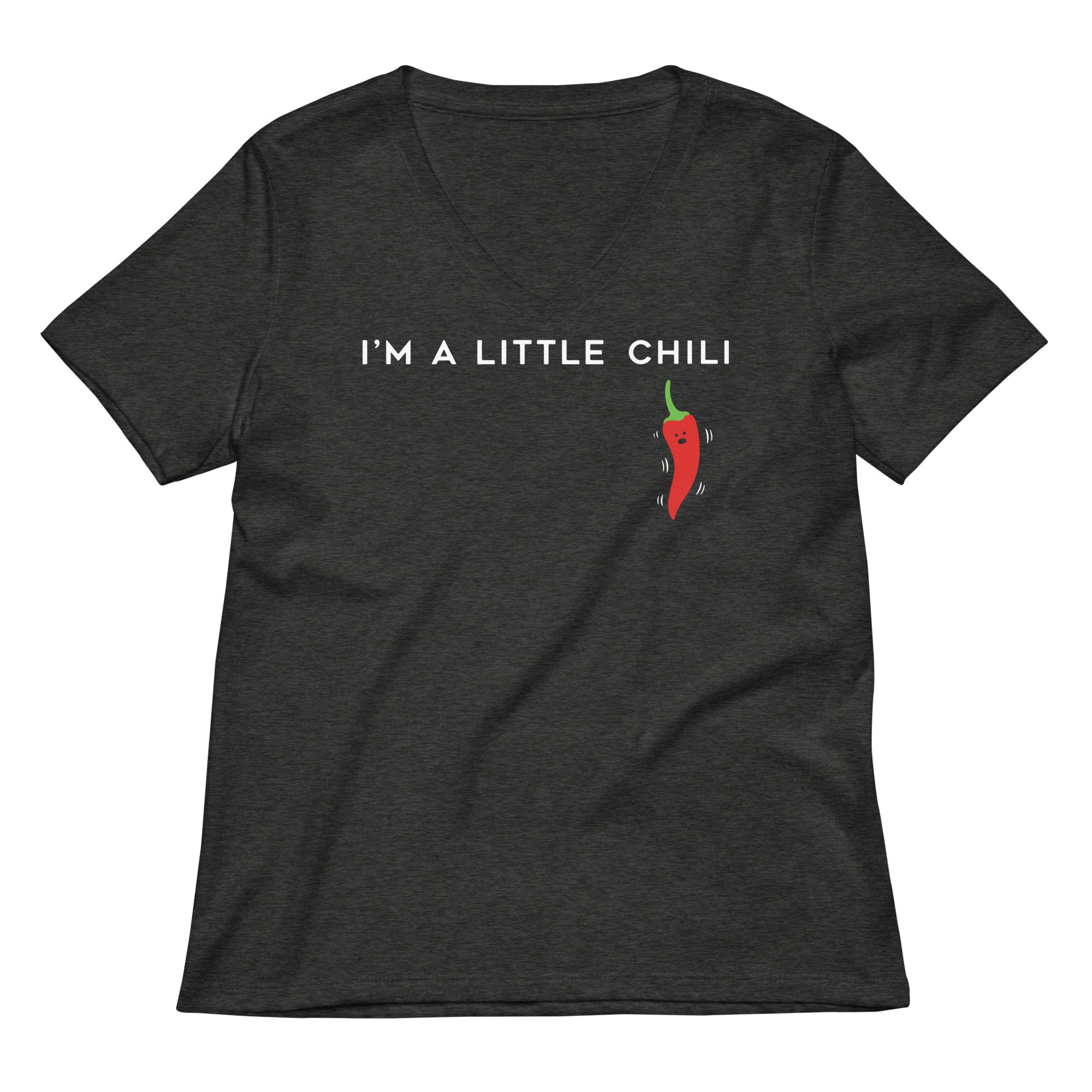 I'm A Little Chili Women's V-Neck Tee