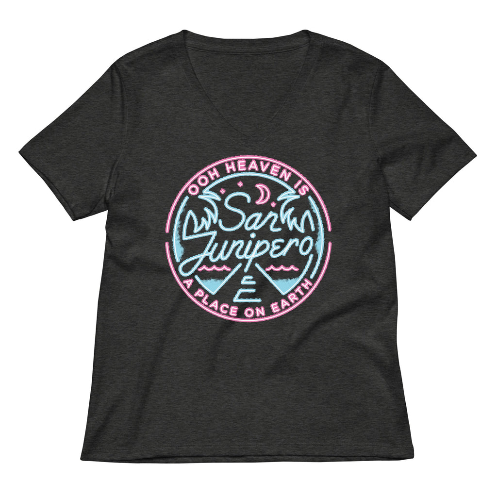 San Junipero Women's V-Neck Tee