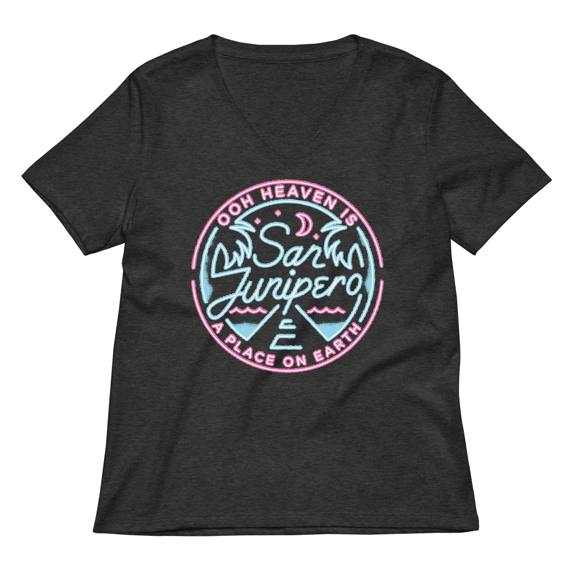 San Junipero Women's V-Neck Tee