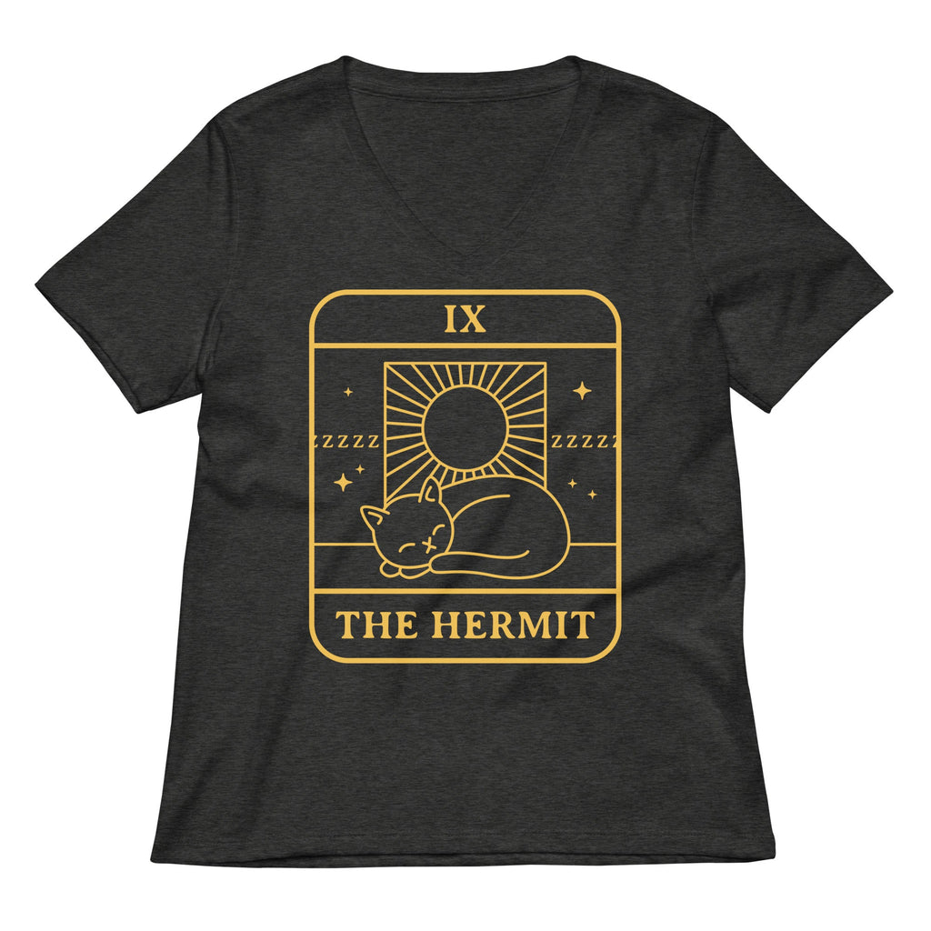 The Hermit Women's V-Neck Tee