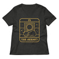 The Hermit Women's V-Neck Tee