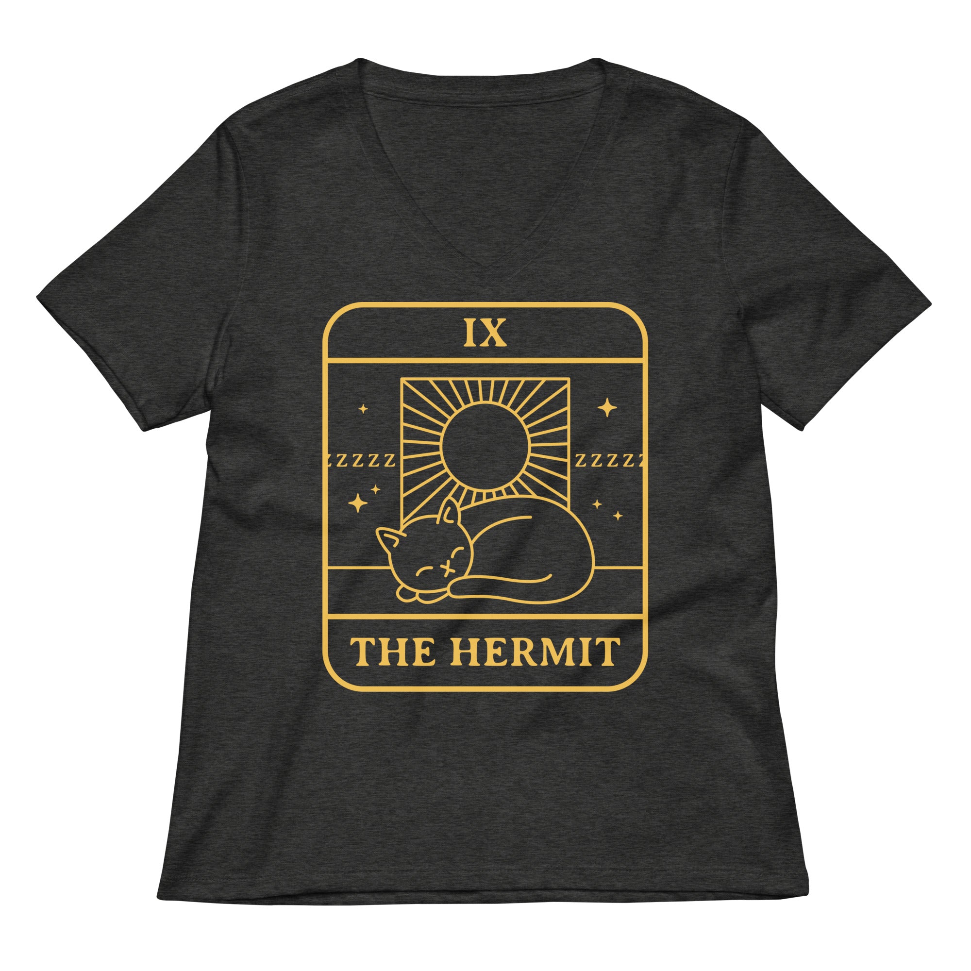 The Hermit Women's V-Neck Tee
