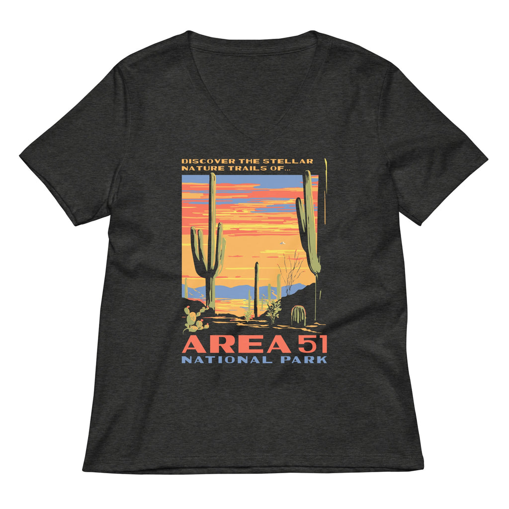 Area 51 National Park Women's V-Neck Tee