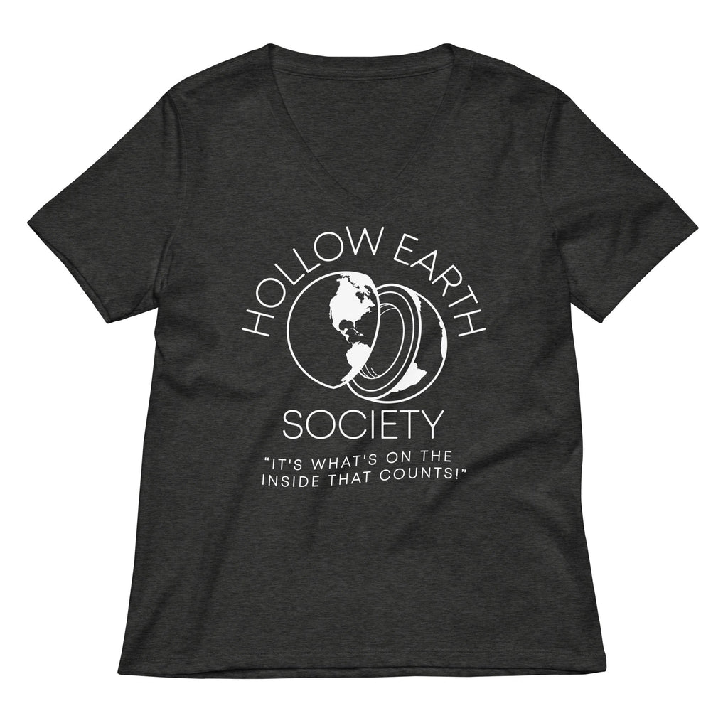 Hollow Earth Society Women's V-Neck Tee