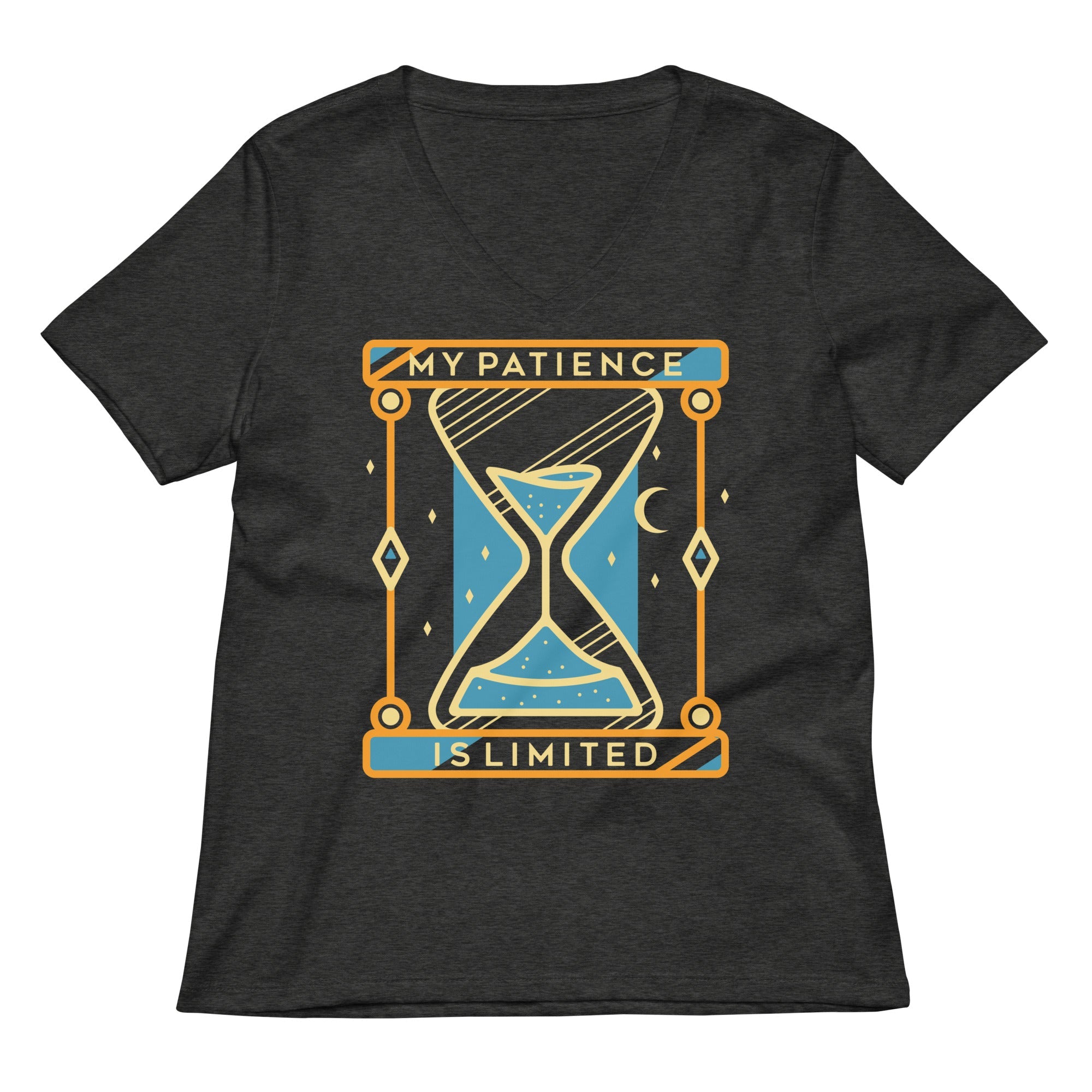 My Patience Is Limited Women's V-Neck Tee
