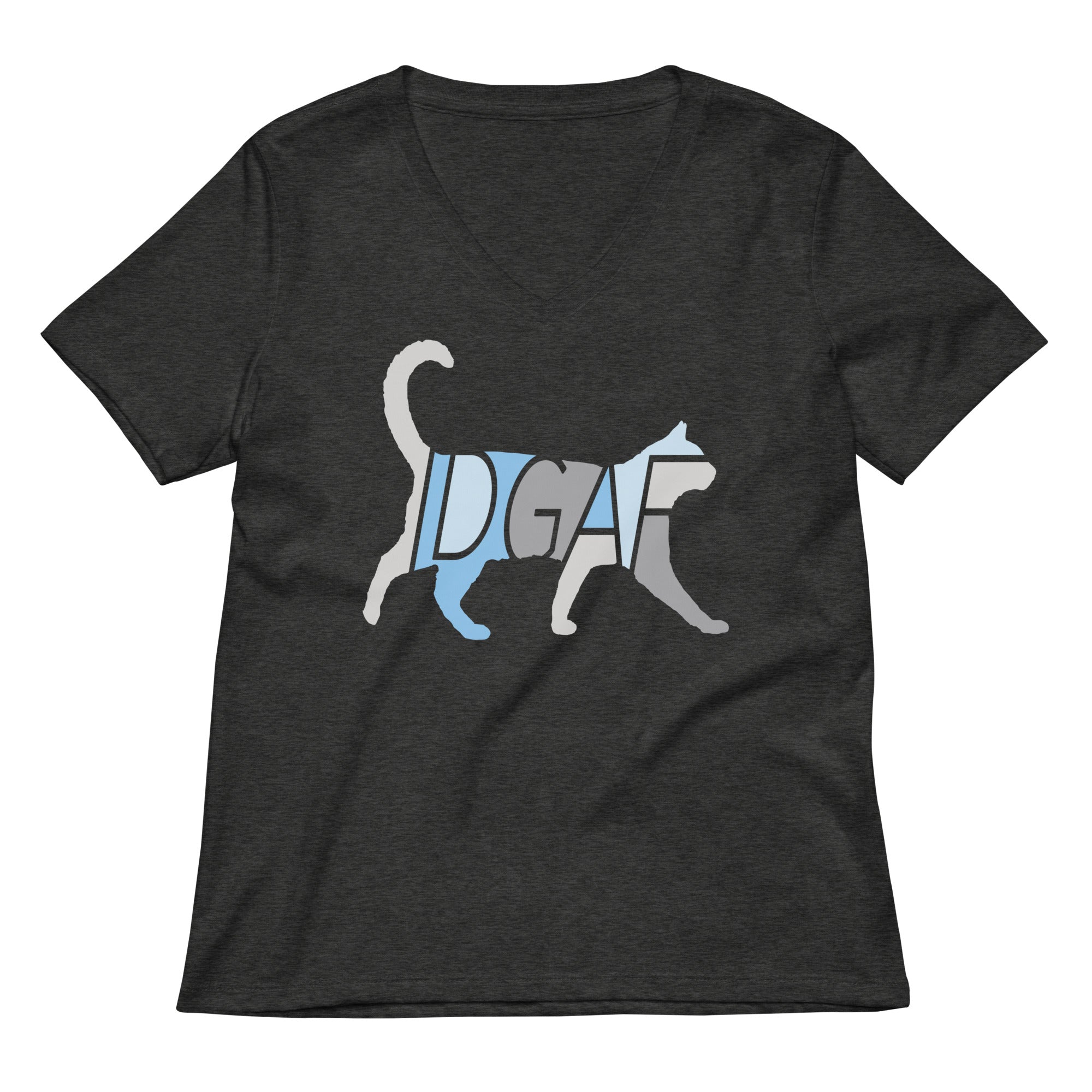 IDGAF Women's V-Neck Tee