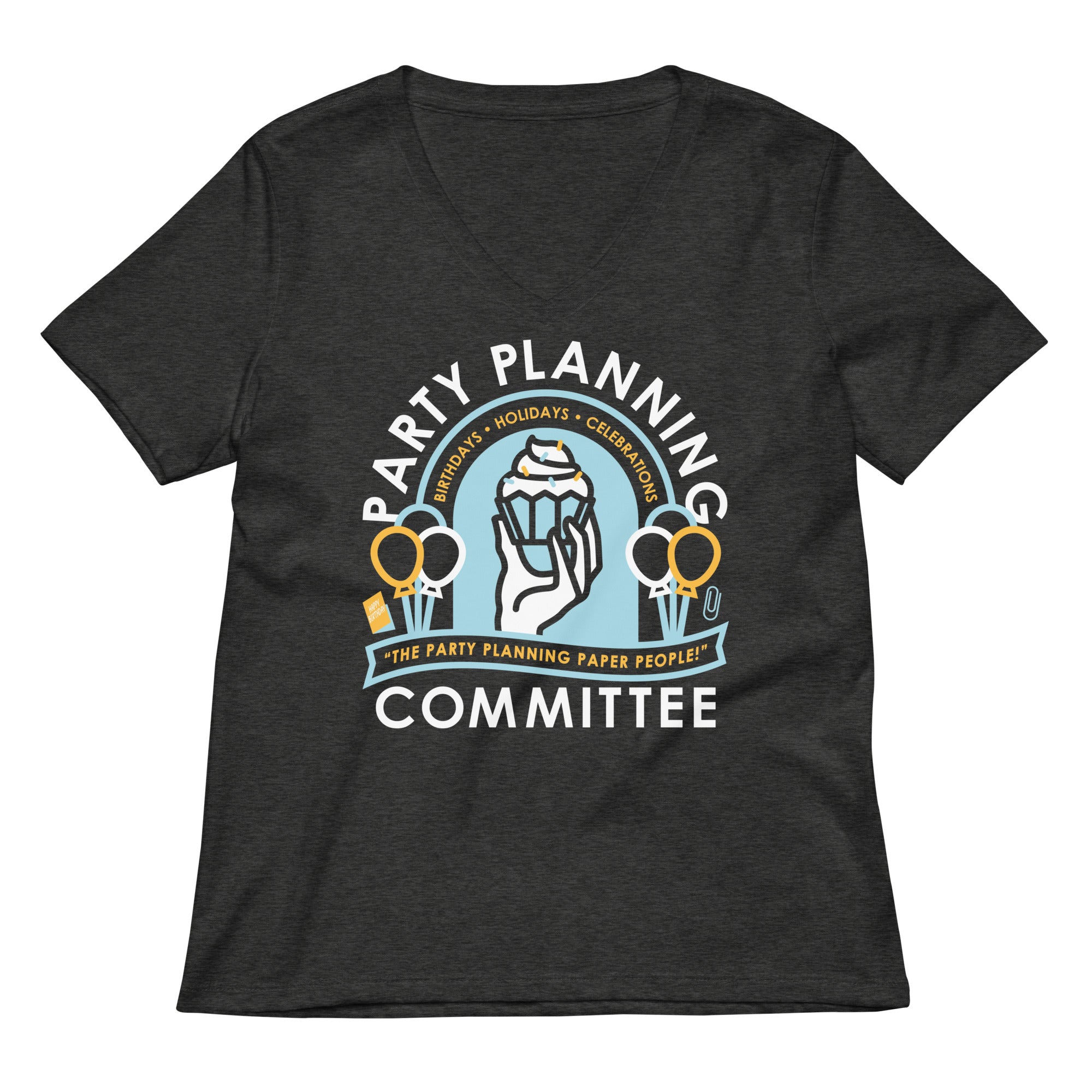 Party Planning Committee Women's V-Neck Tee
