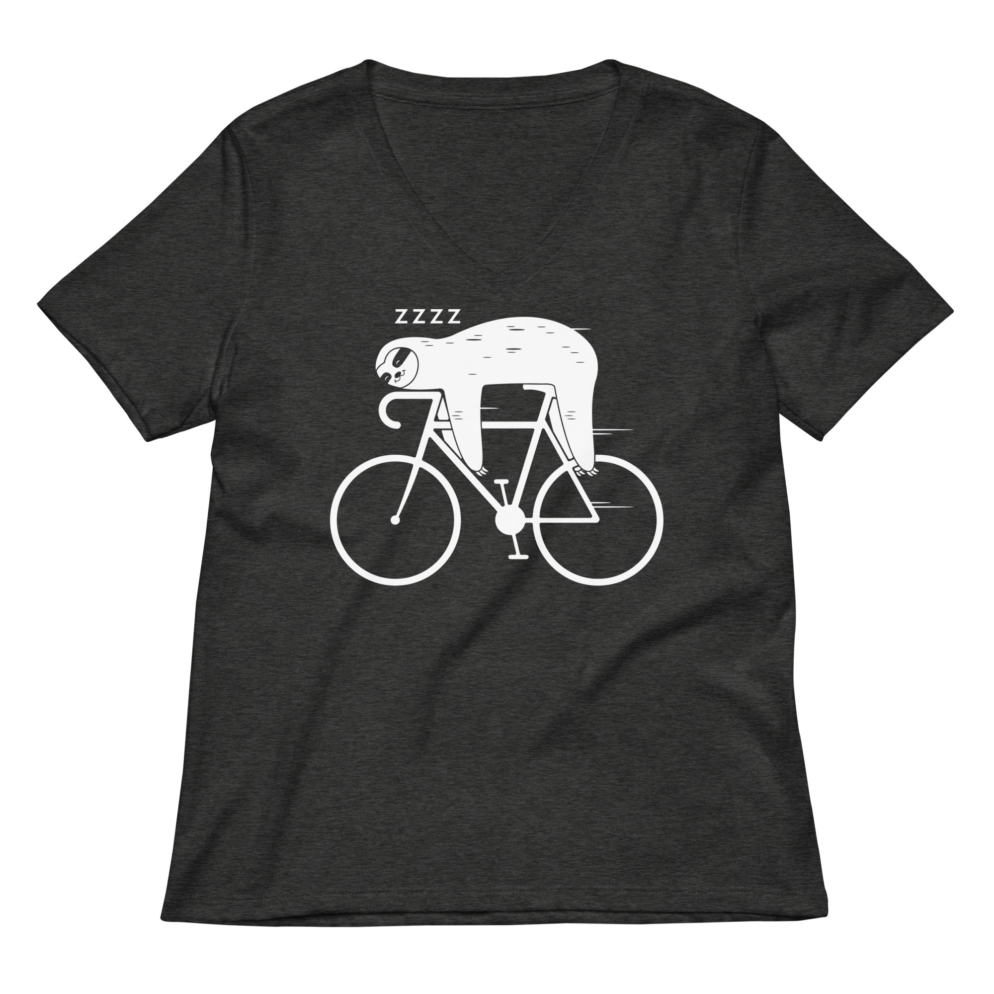 Slow Rider Women's V-Neck Tee