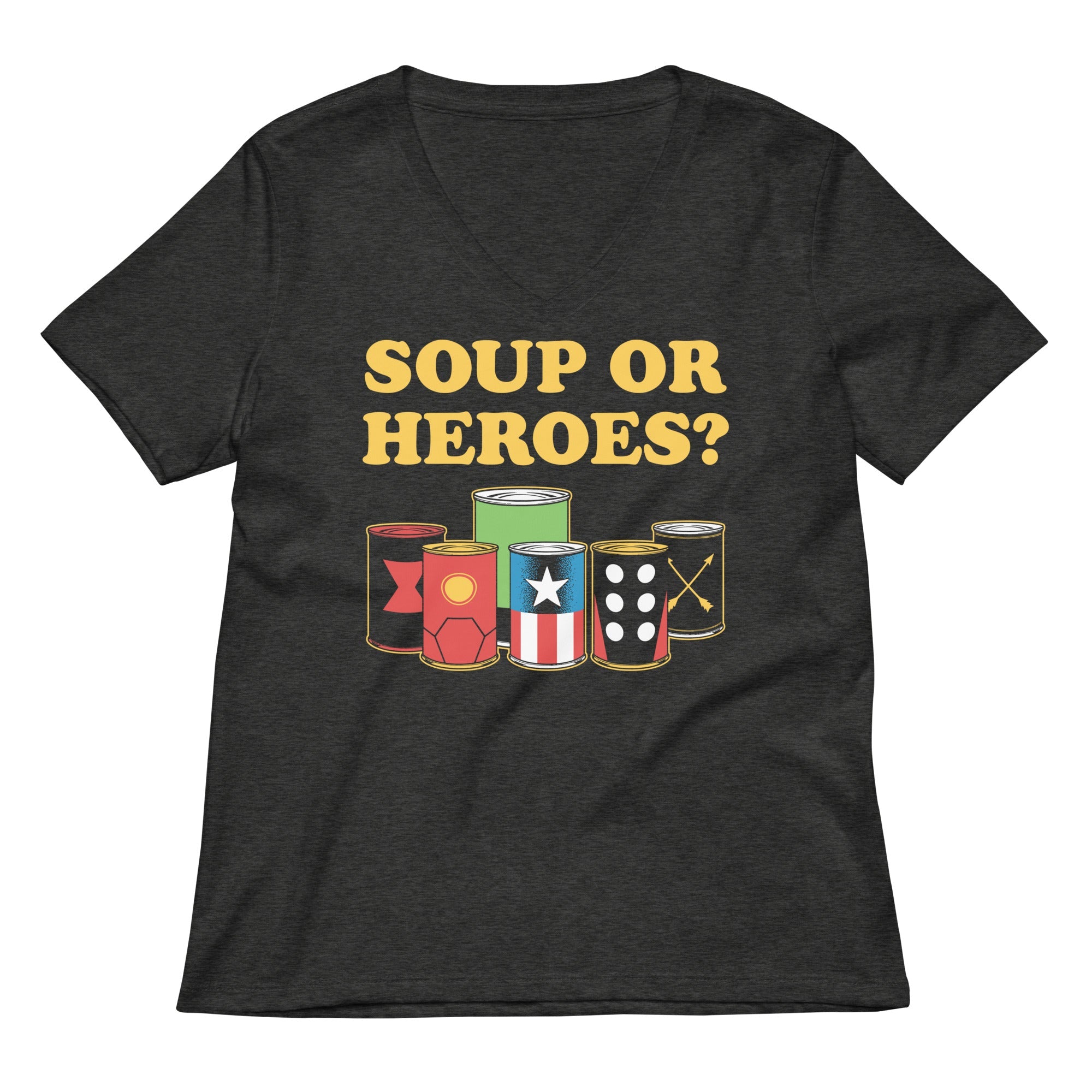 Soup Or Hero? Women's V-Neck Tee