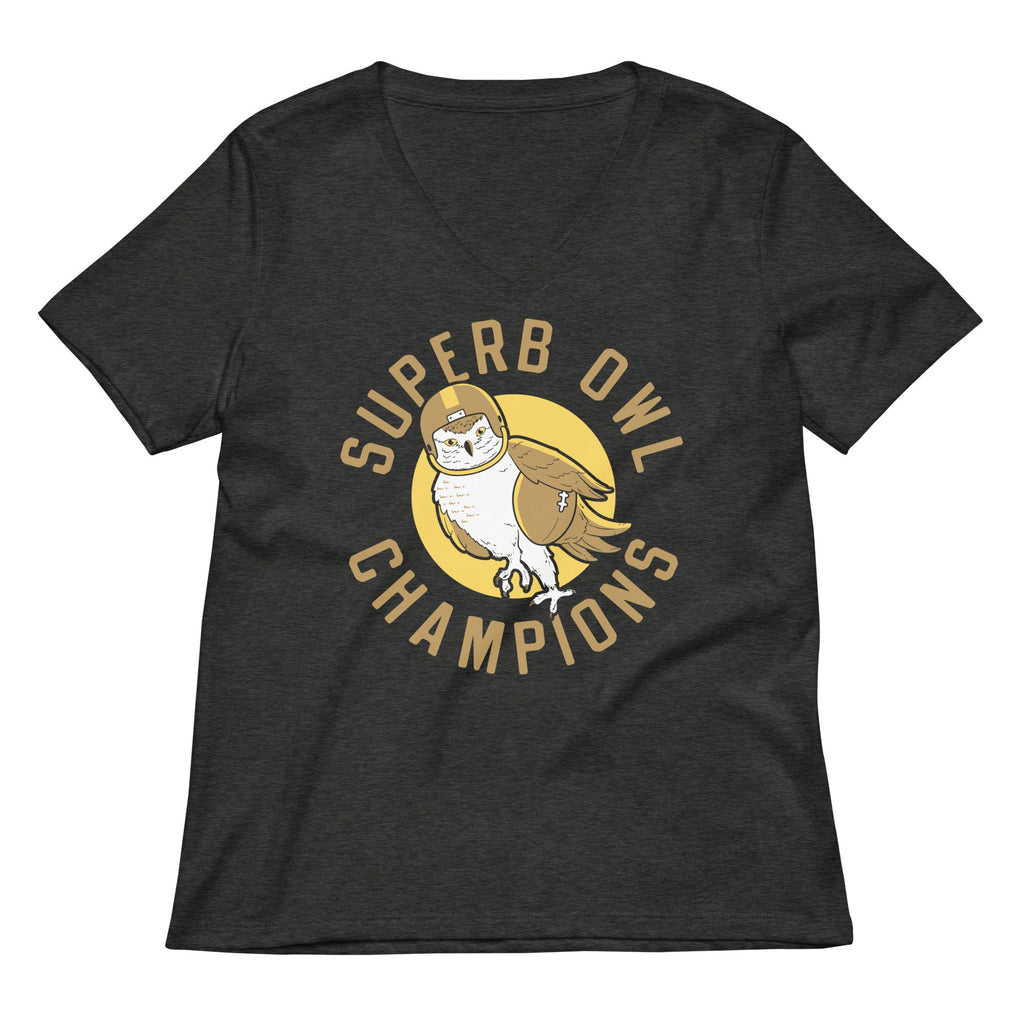 Superb Owl Women's V-Neck Tee