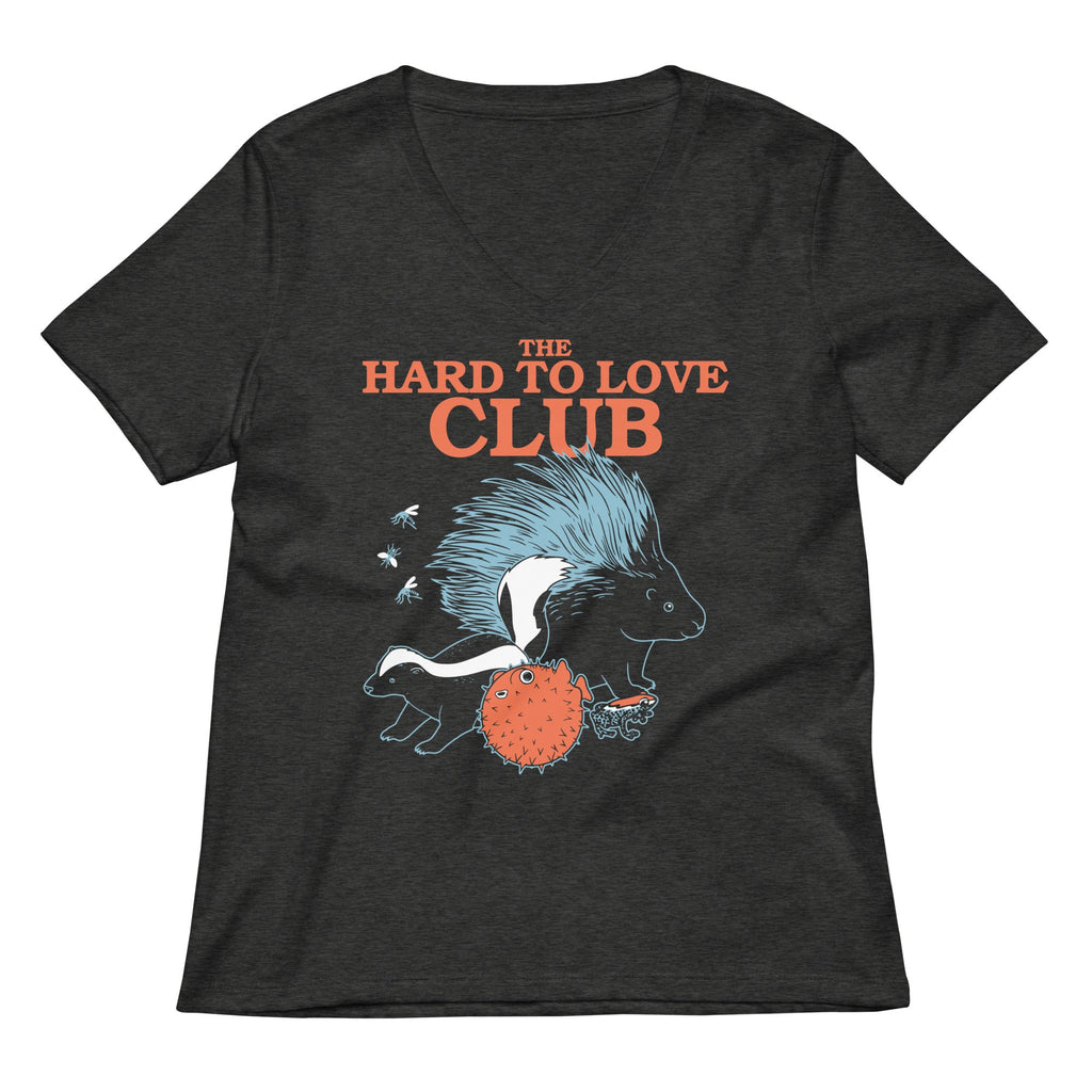 The Hard To Love Club Women's V-Neck Tee