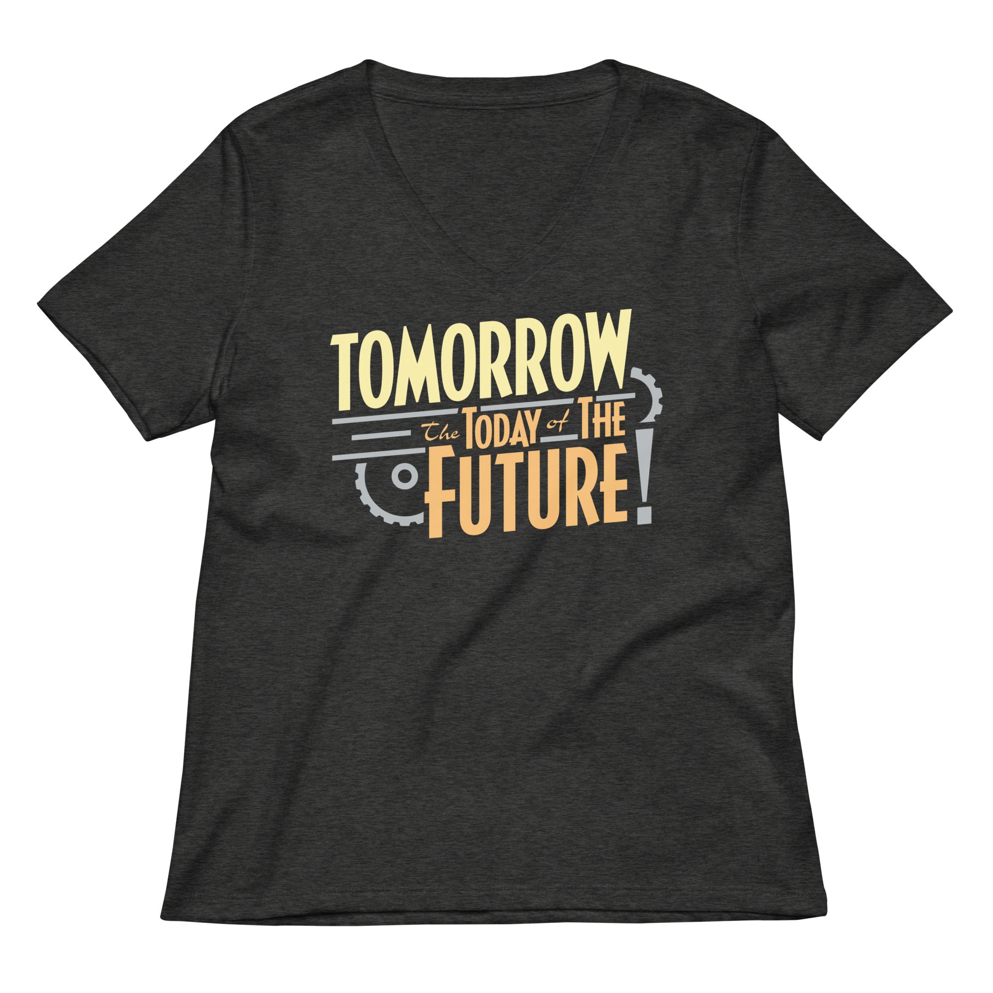 Tomorrow, The Today Of The Future Women's V-Neck Tee