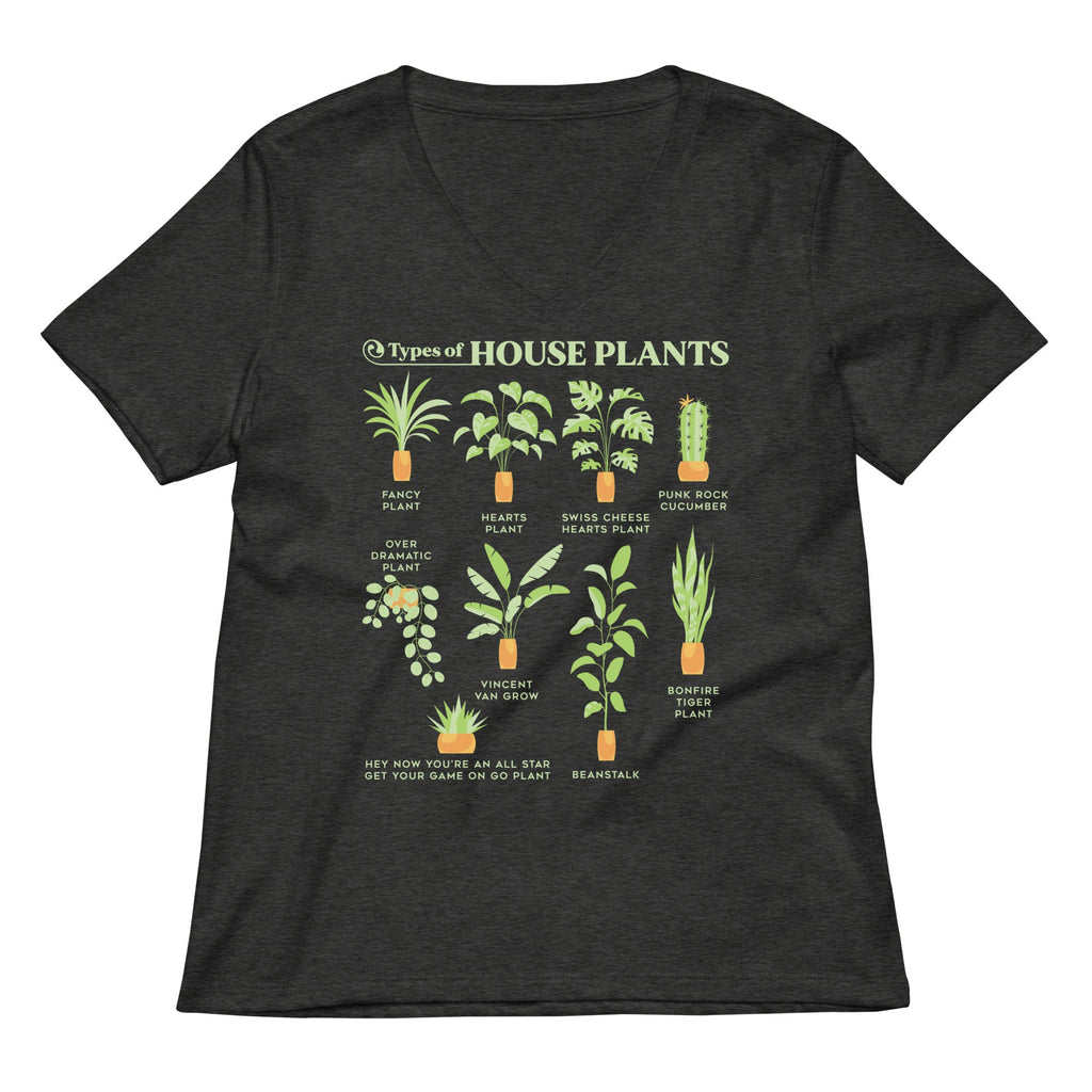 Types Of House Plants Women's V-Neck Tee