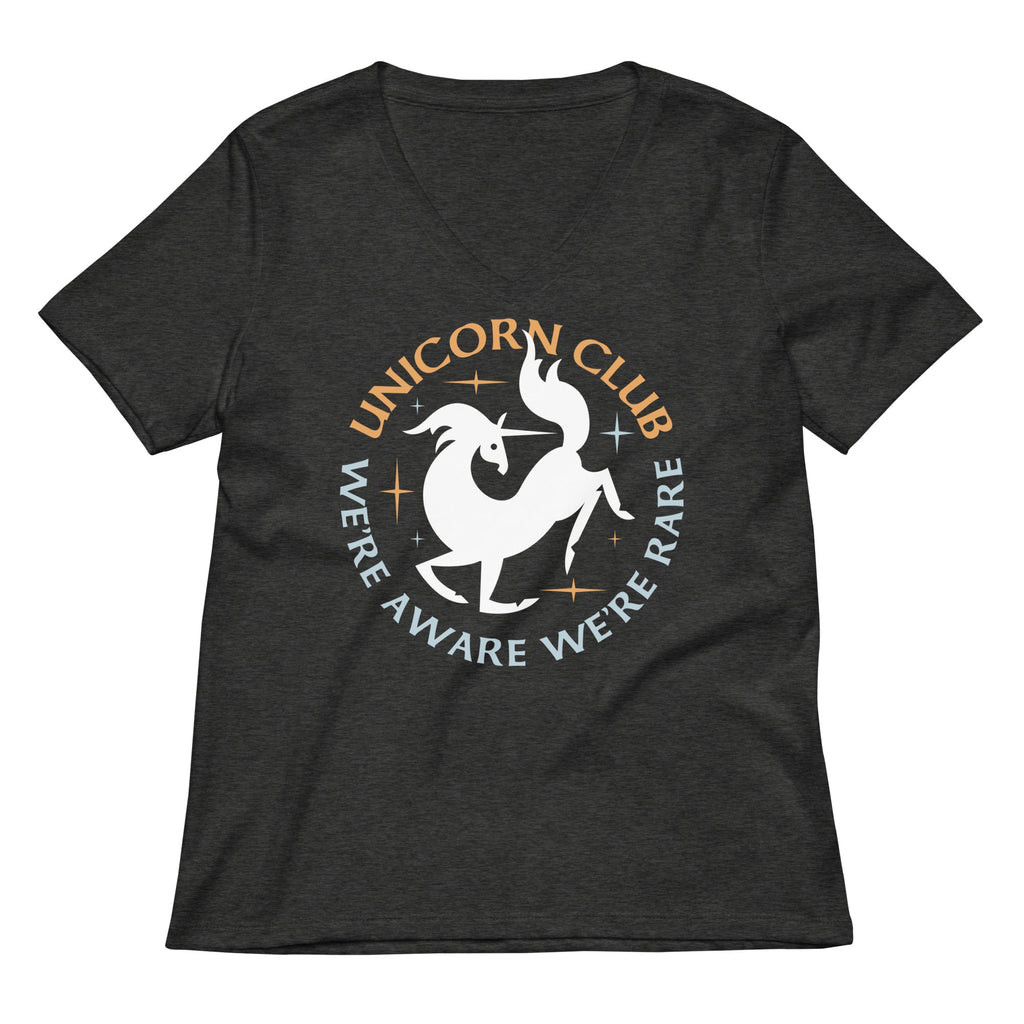Unicorn Club Women's V-Neck Tee