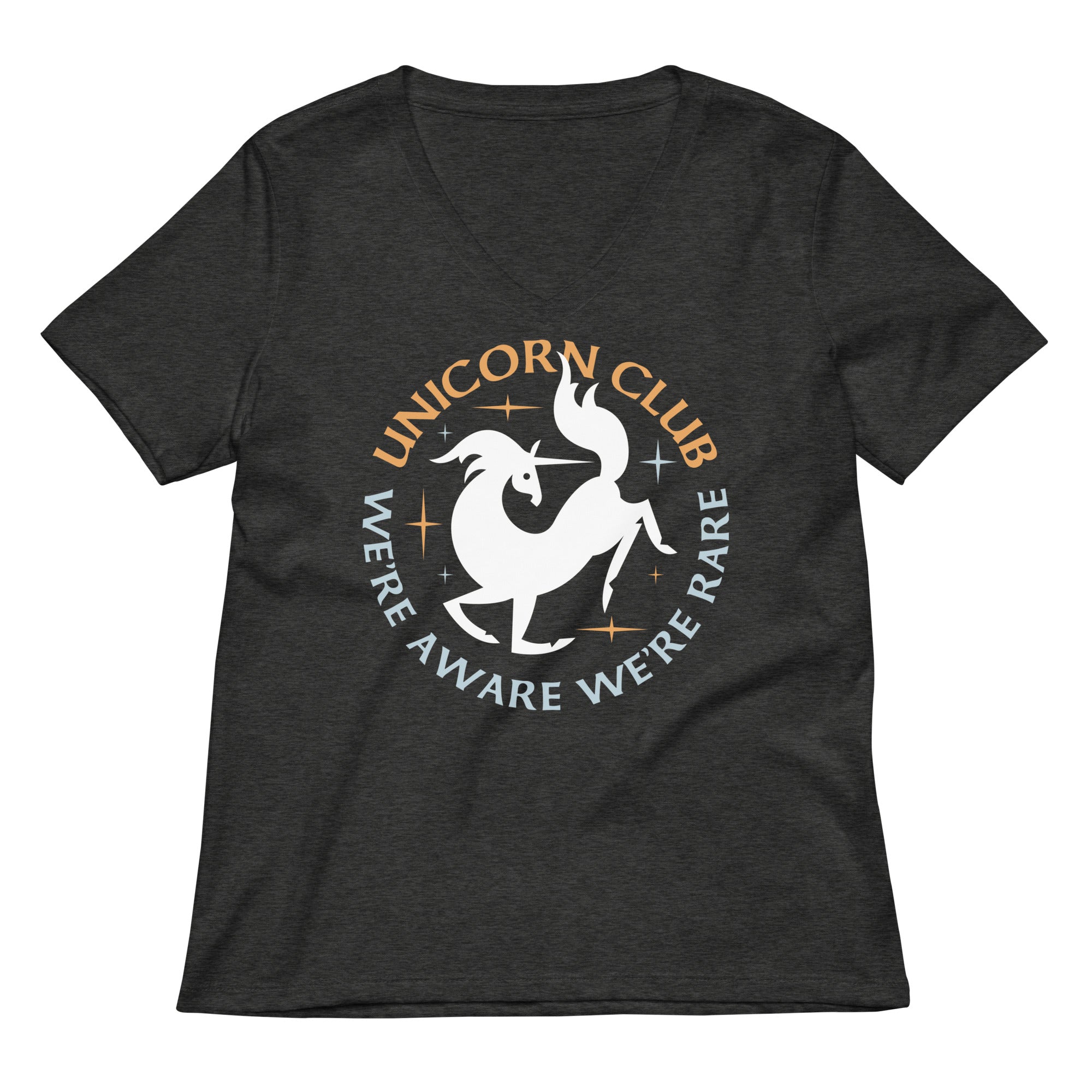 Unicorn Club Women's V-Neck Tee