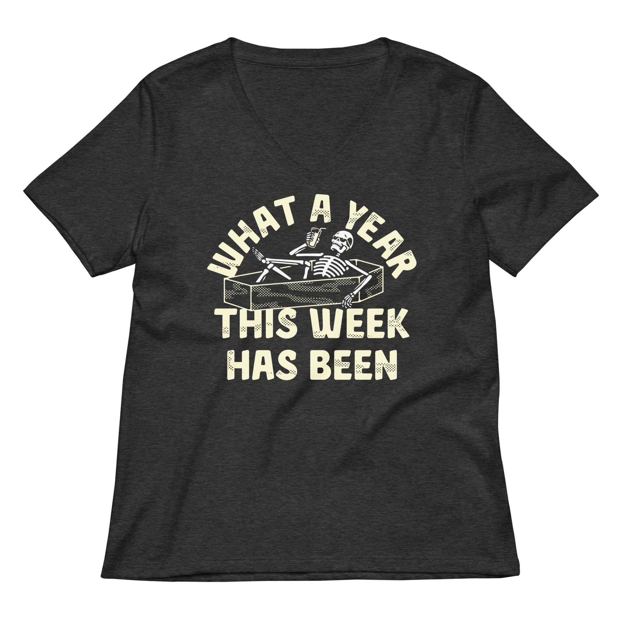 What A Year This Week Has Been Women's V-Neck Tee