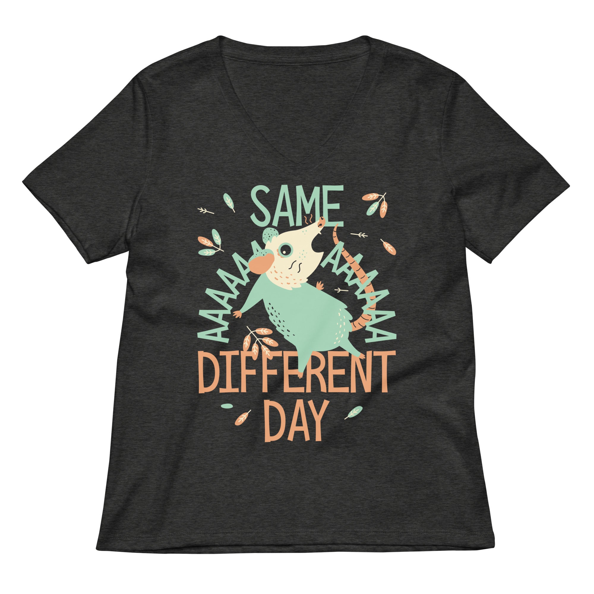 Same Aaaa Different Day Women's V-Neck Tee