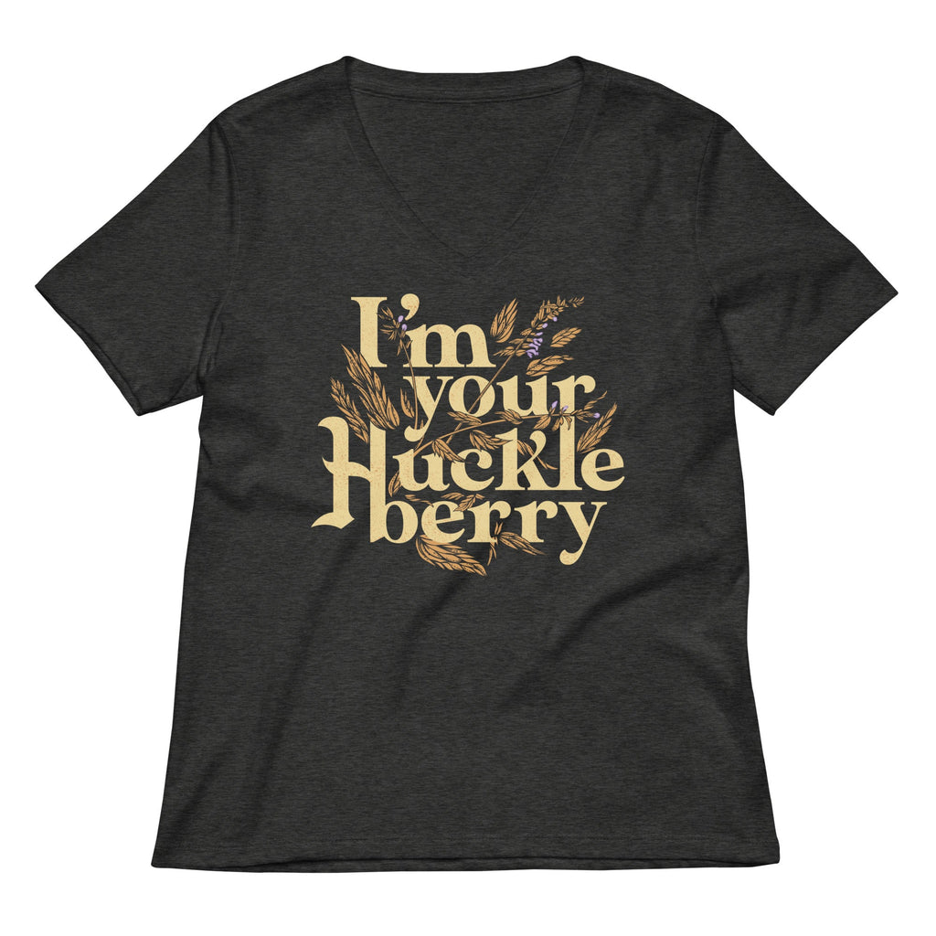 I'm Your Huckleberry Women's V-Neck Tee