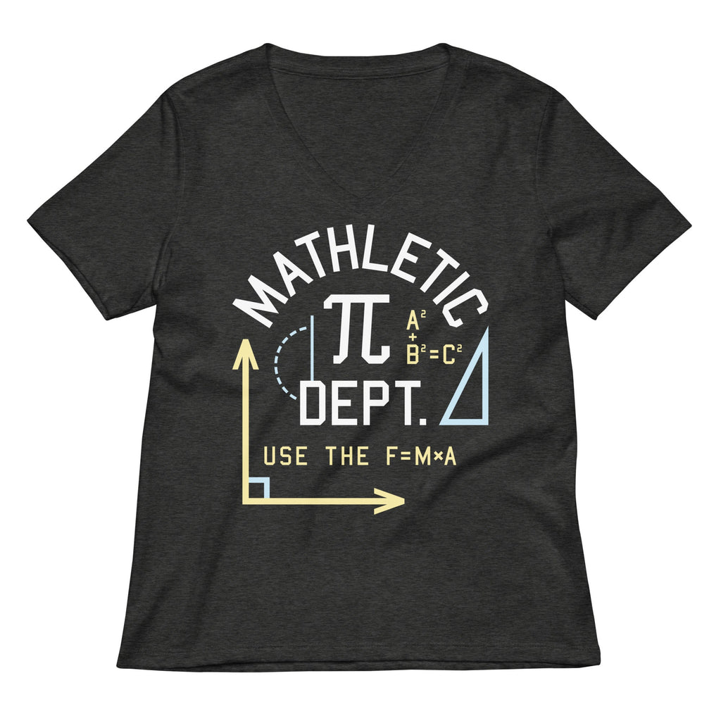 Mathletic Dept Women's V-Neck Tee