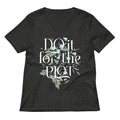 Do It For The Plot Women's V-Neck Tee
