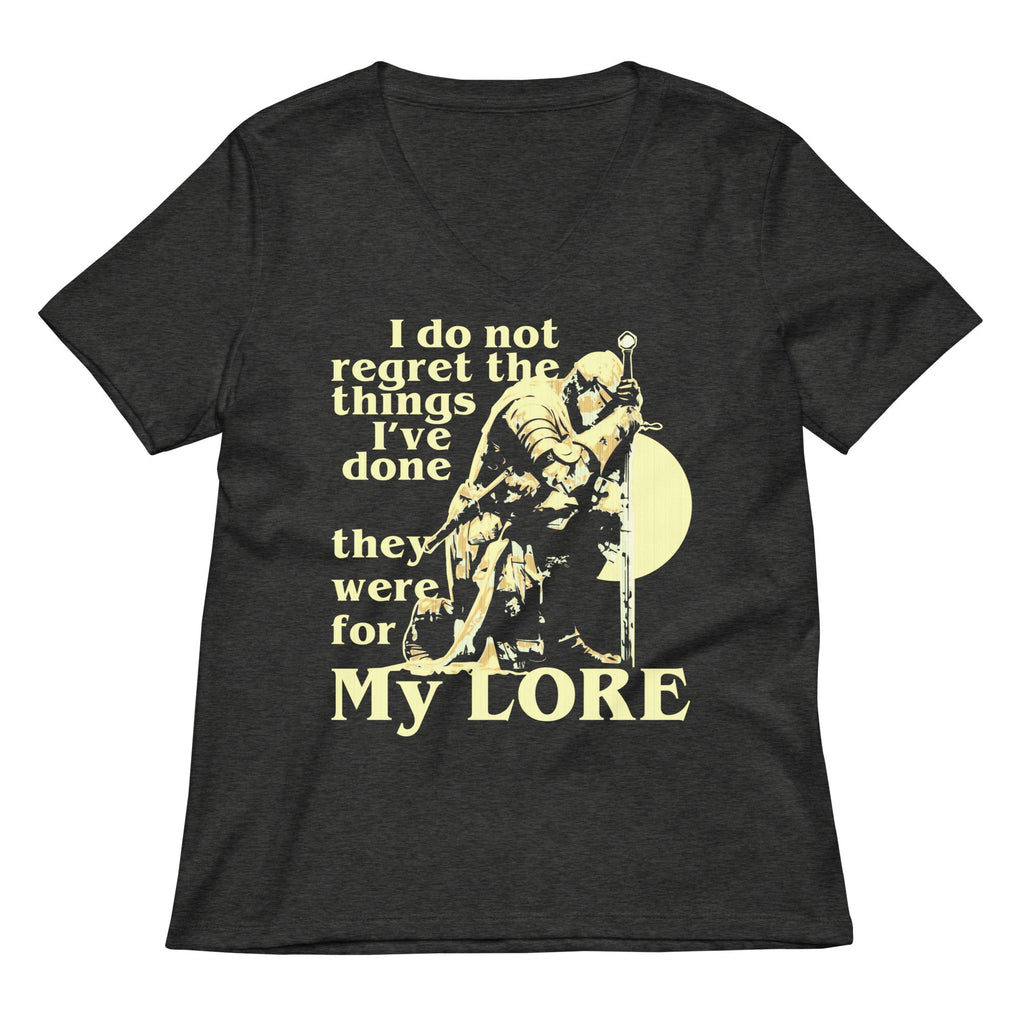 They Were For My Lore Women's V-Neck Tee