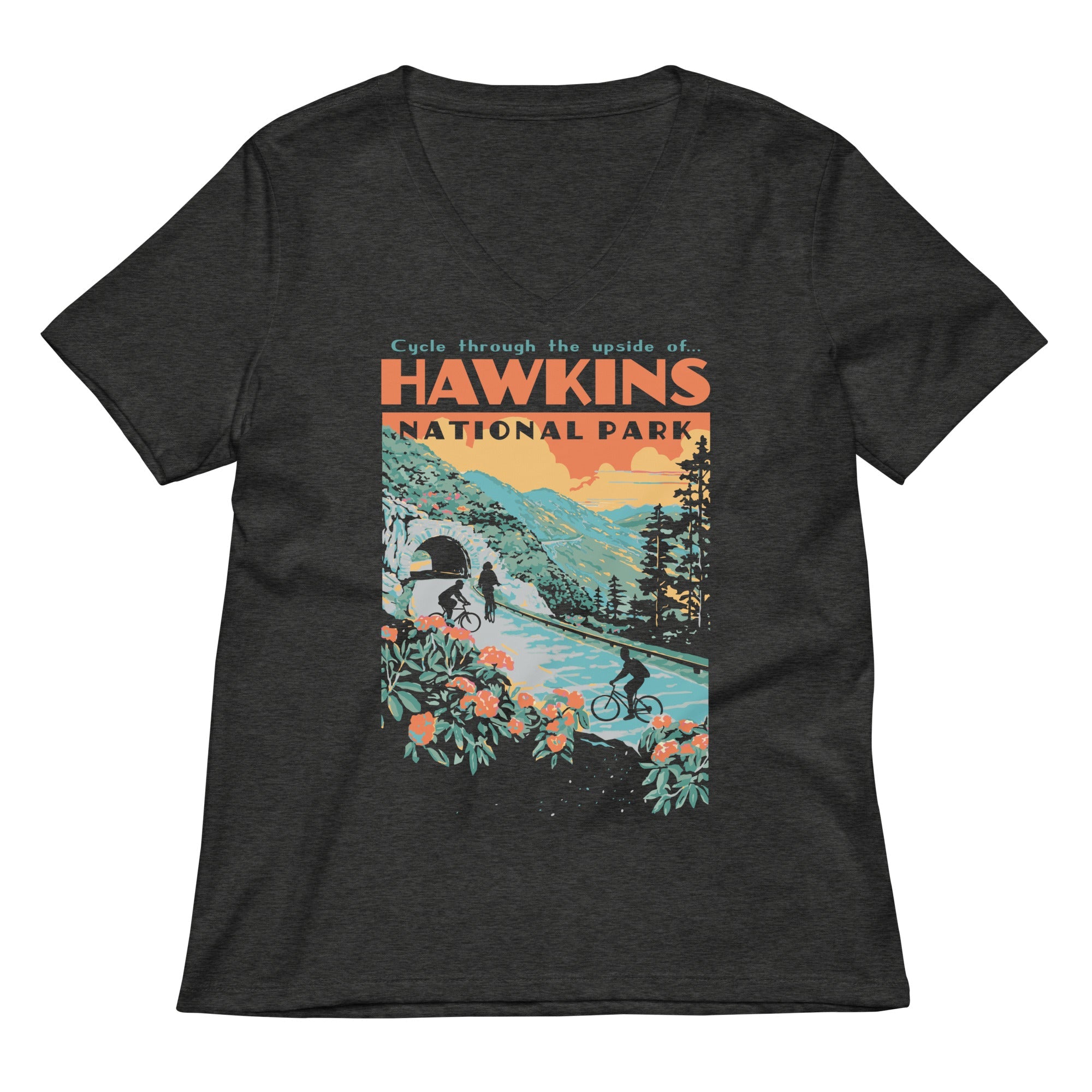 Hawkins National Park Women's V-Neck Tee