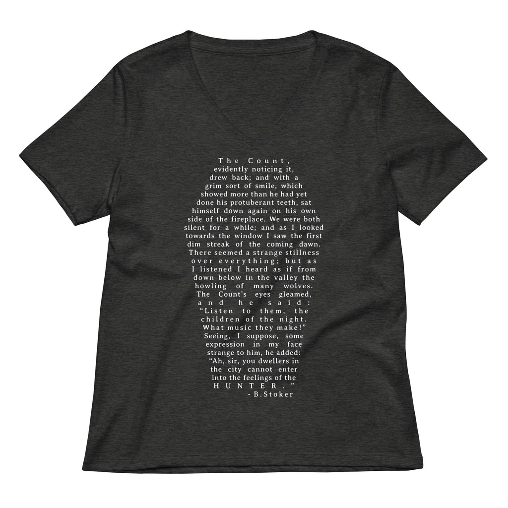 Dracula Women's V-Neck Tee