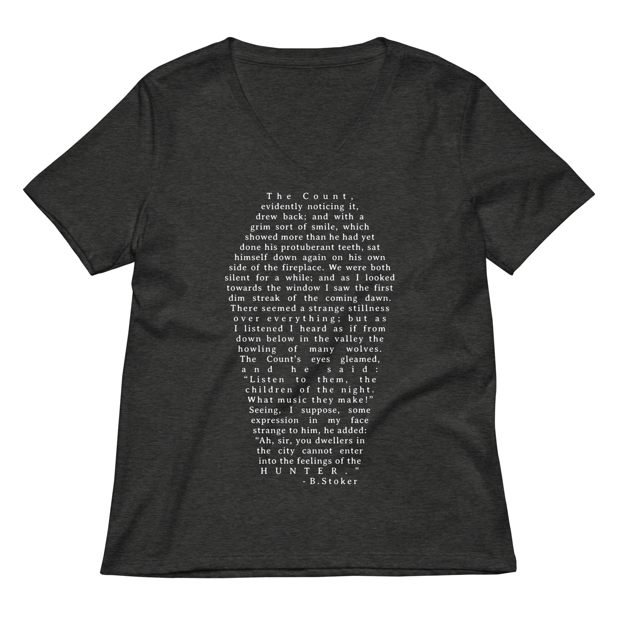 Dracula Women's V-Neck Tee