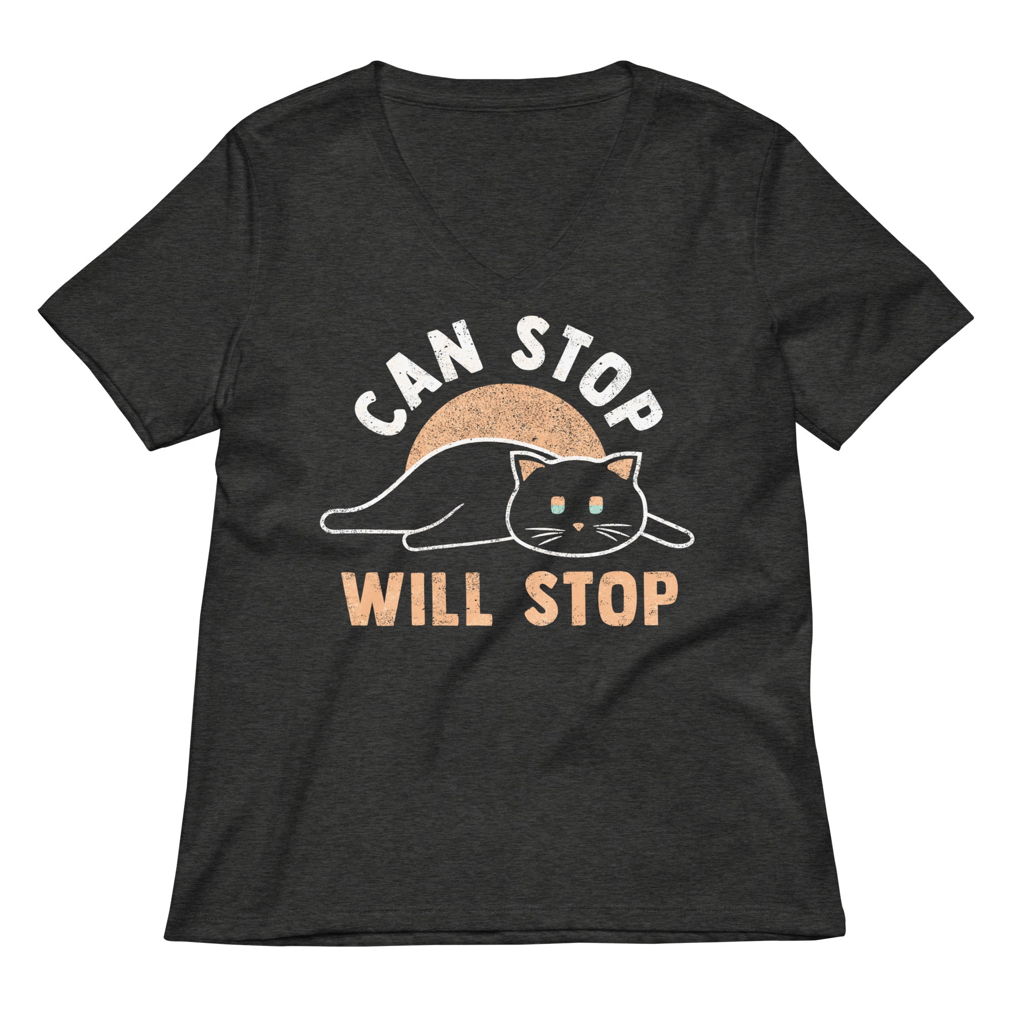 Can Stop Will Stop Women's V-Neck Tee