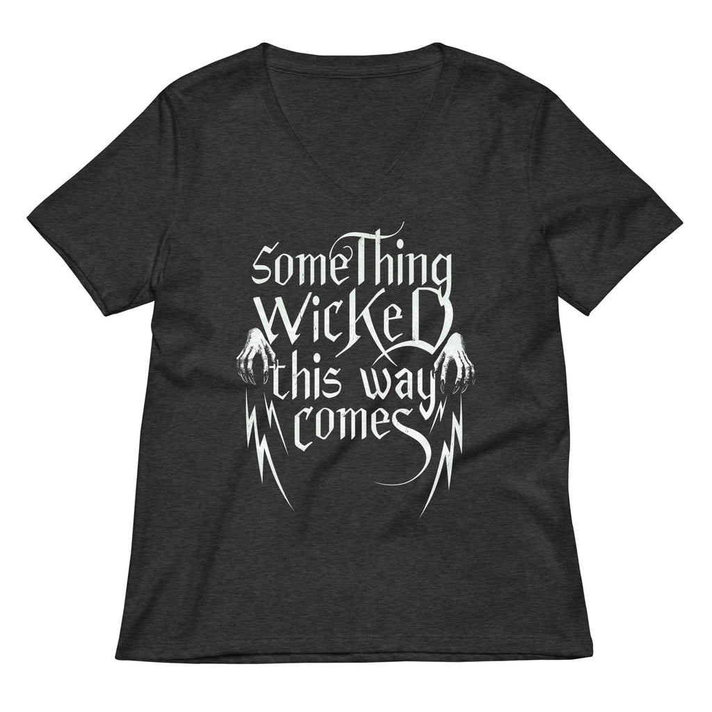 Something Wicked This Way Comes Women's V-Neck Tee