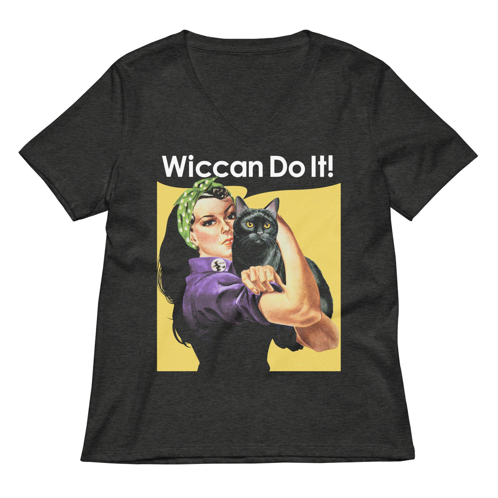 Wiccan Do It Women's V-Neck Tee