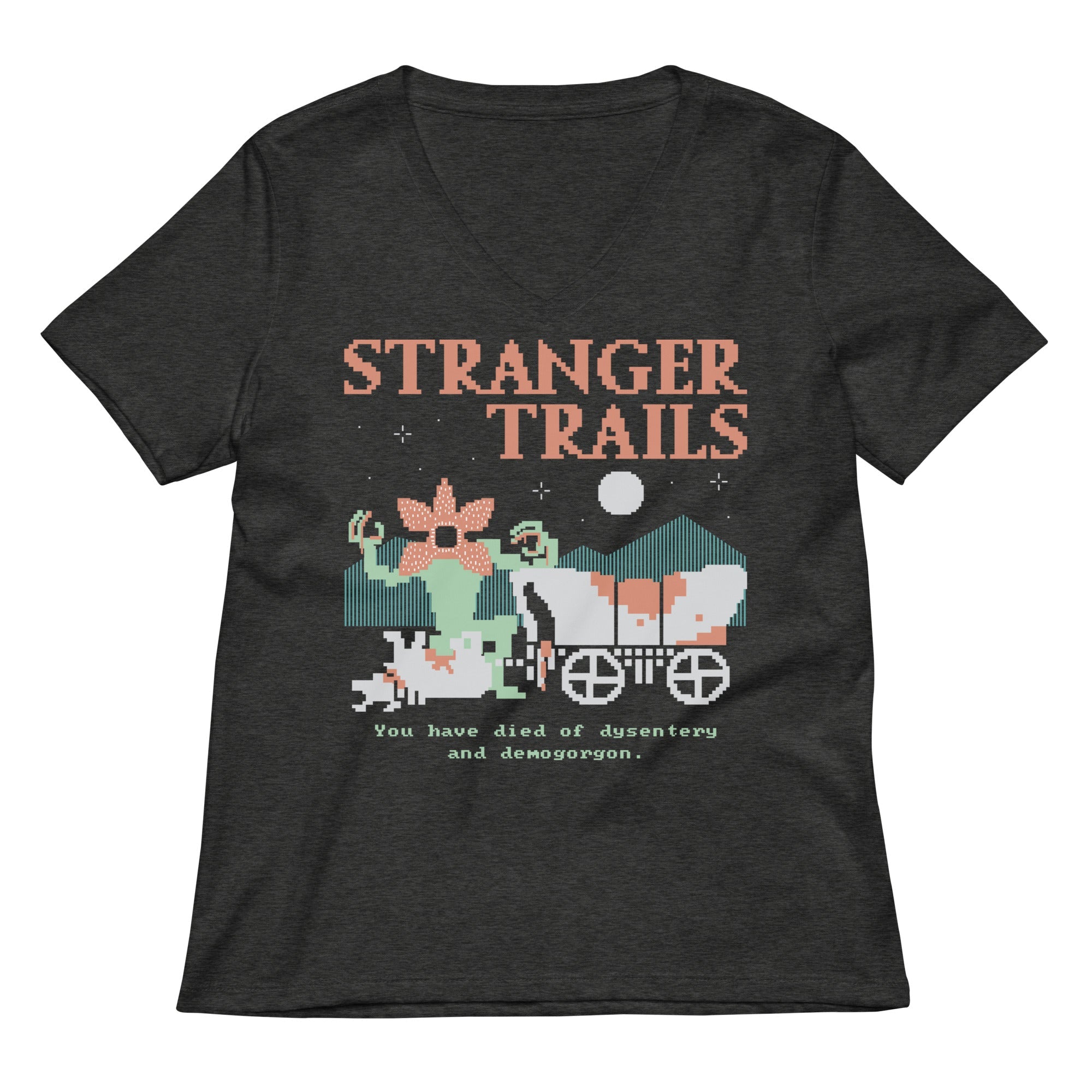 Stranger Trails Women's V-Neck Tee