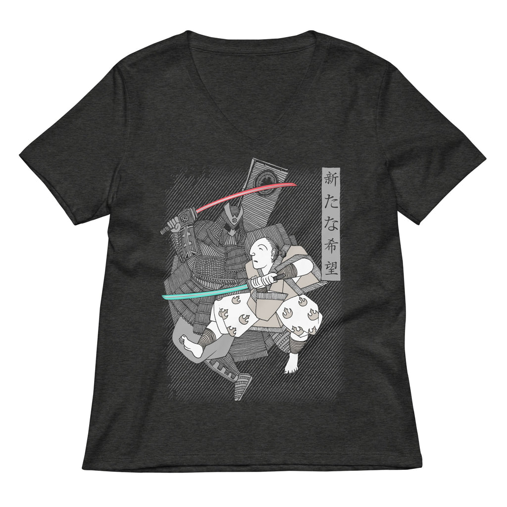 Light Katana Women's V-Neck Tee