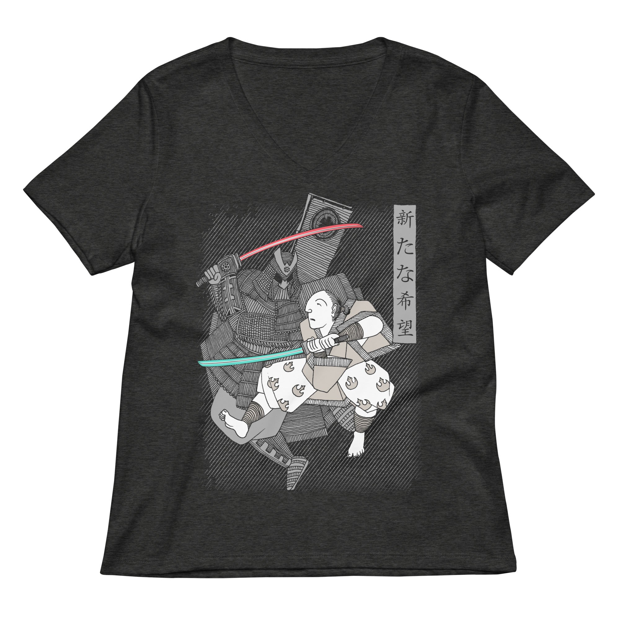 Light Katana Women's V-Neck Tee