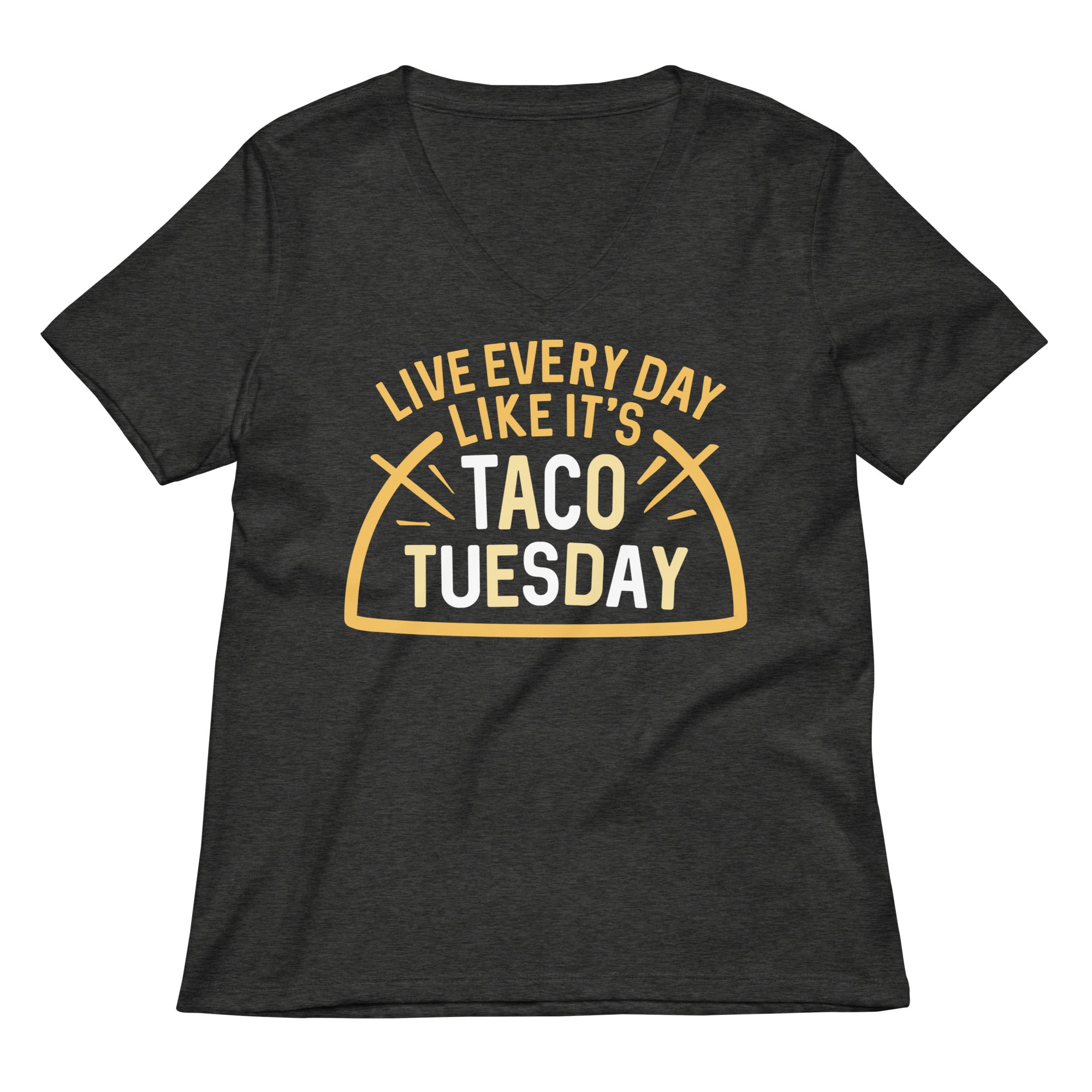 Taco Tuesday Women's V-Neck Tee