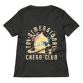 Tri-Dimensional Chess Club Women's V-Neck Tee