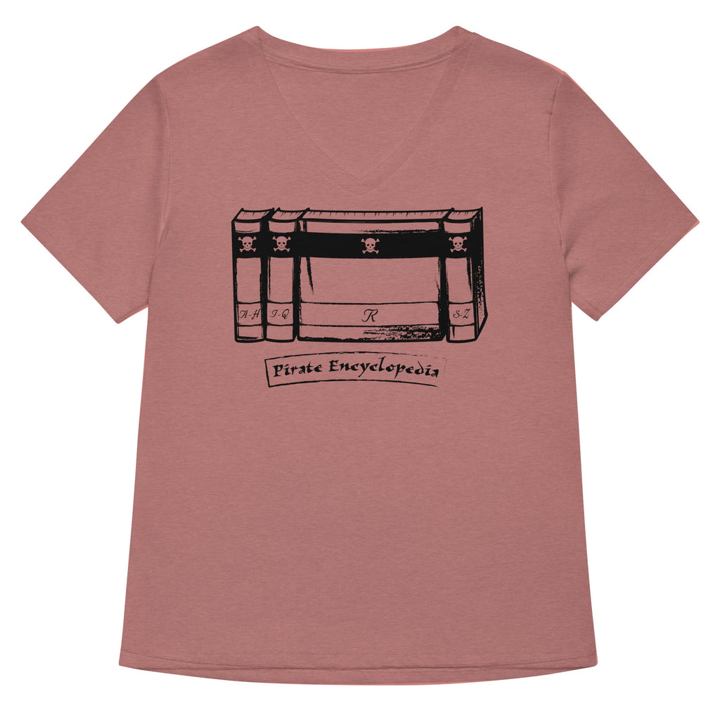 Pirate Encyclopedia Women's V-Neck Tee