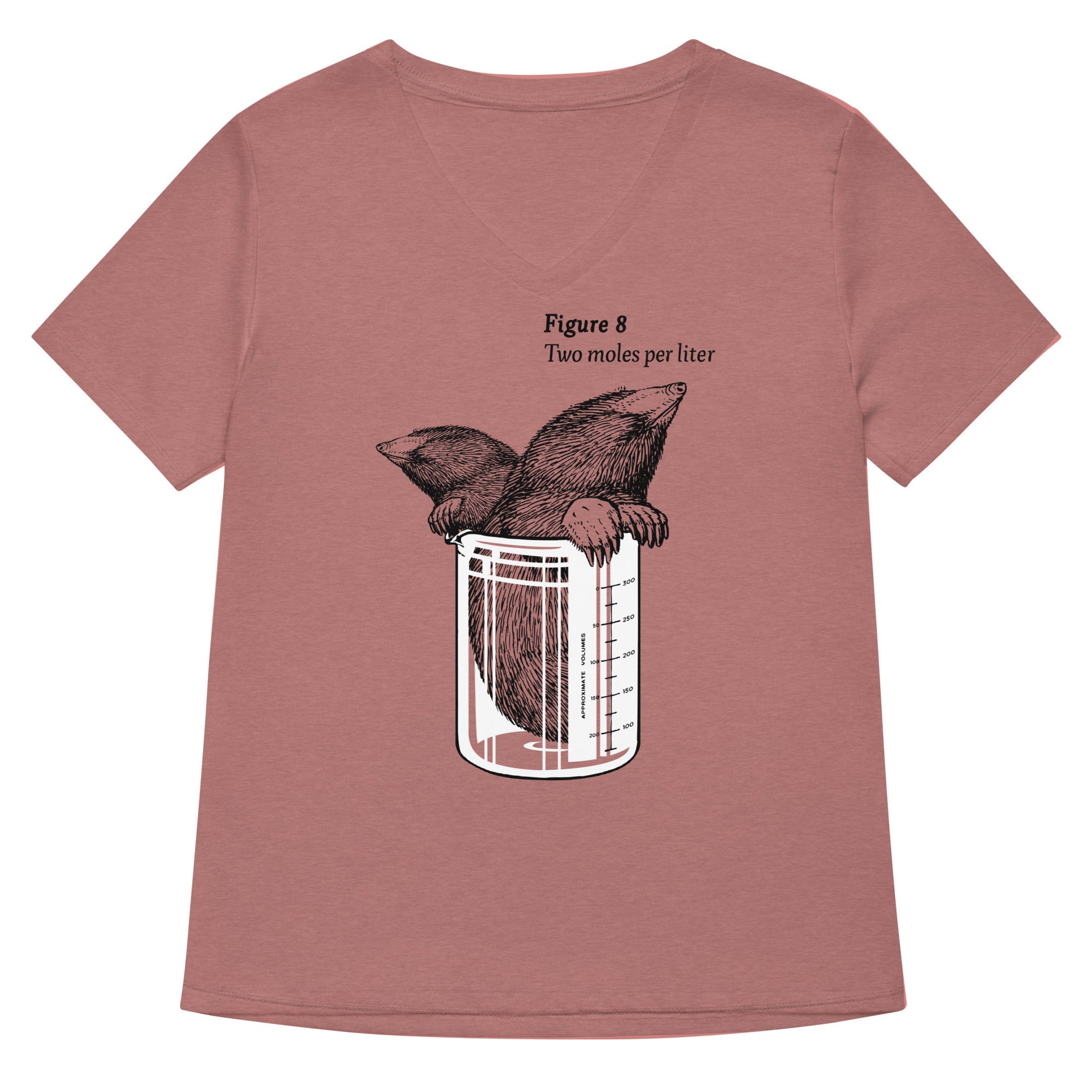 Two Moles Per Liter Women's V-Neck Tee