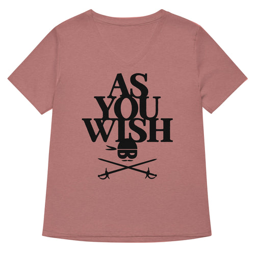 As You Wish Women's V-Neck Tee